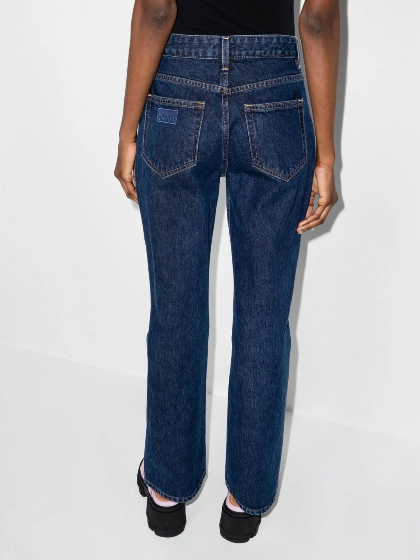 Rigid Denim Betzy flared jeans