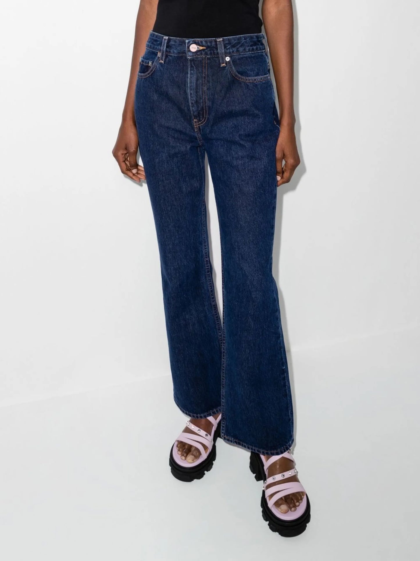 Rigid Denim Betzy flared jeans