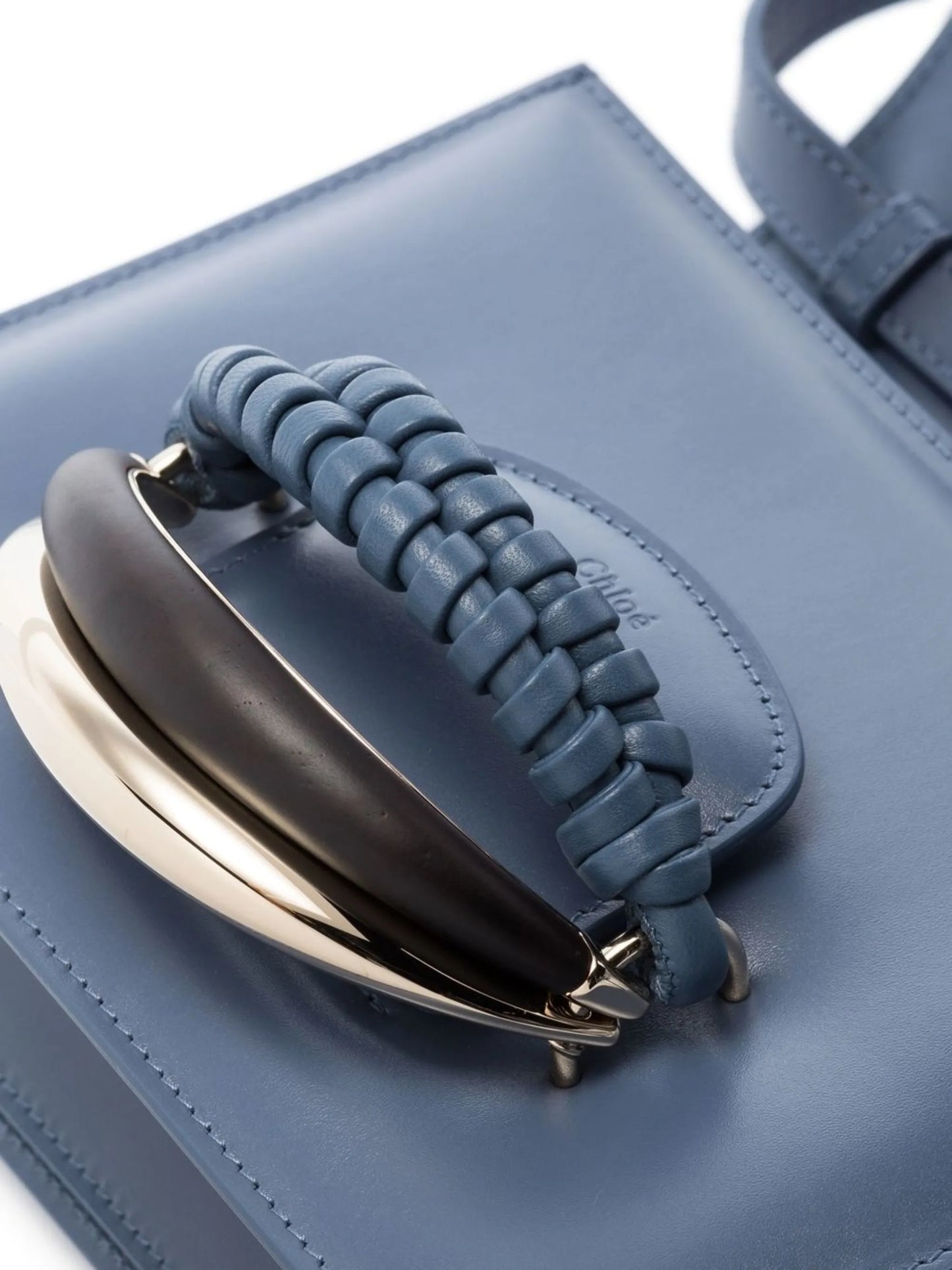 Kattie leather clutch bag