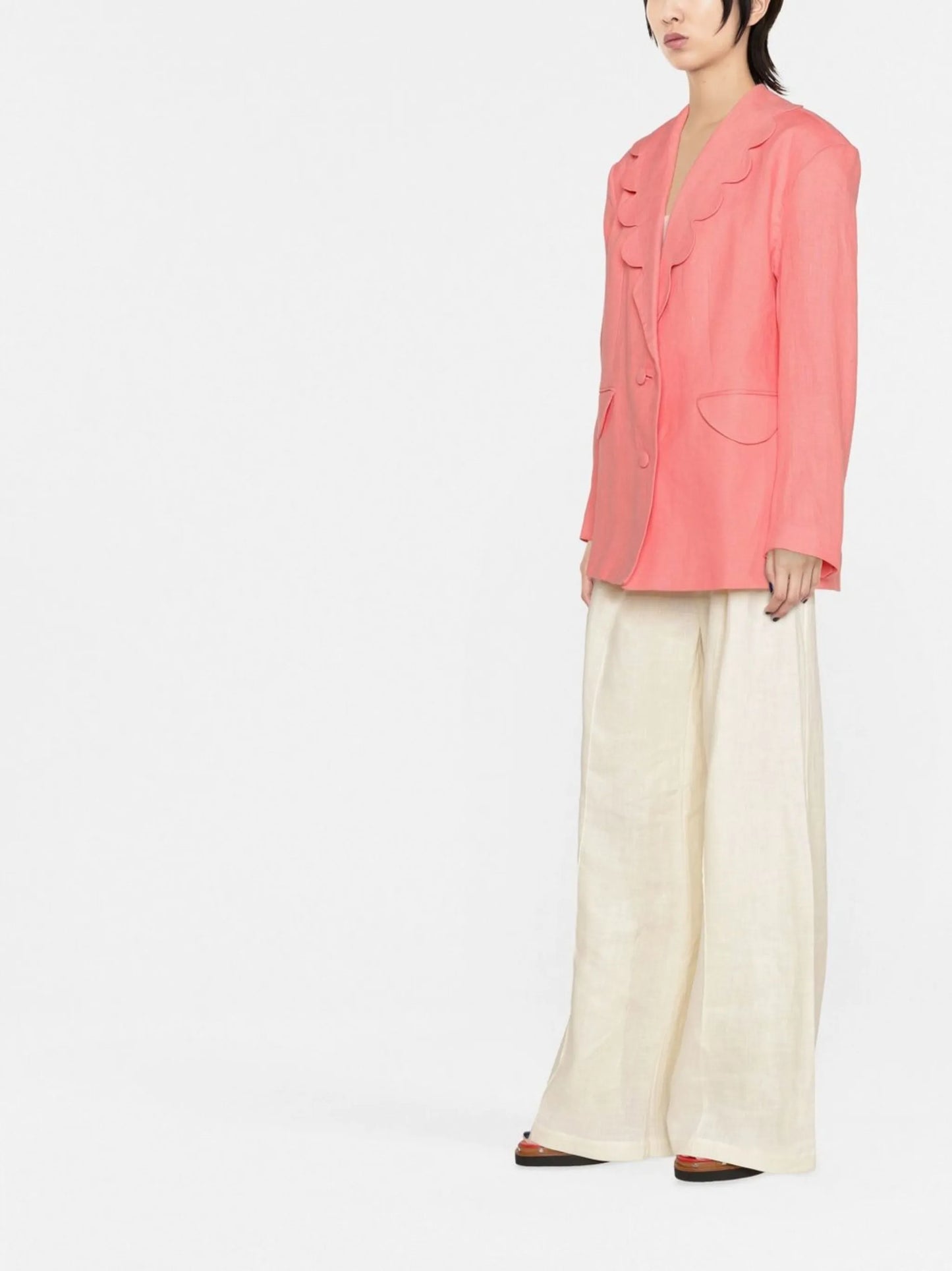 Dynasty linen blazer