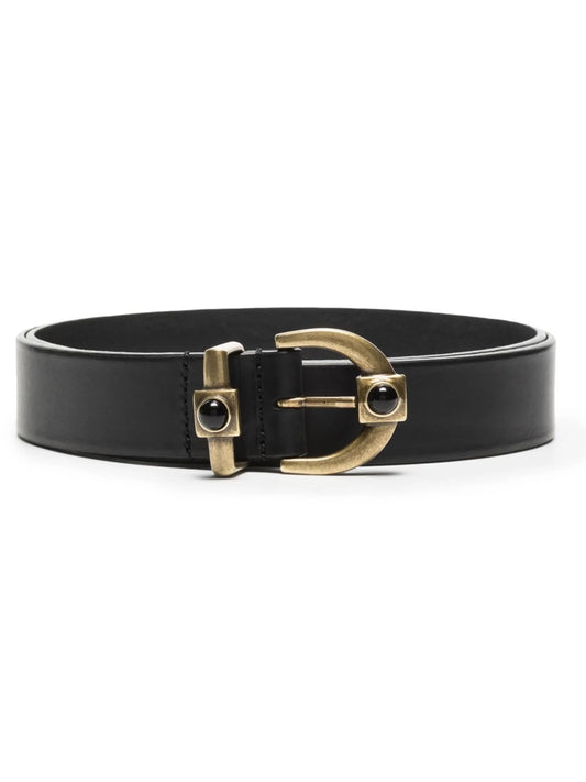 Crown Me leather belt