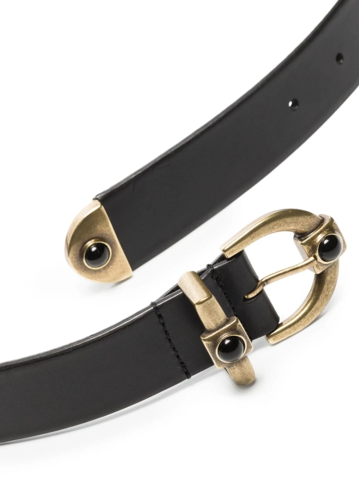 Crown Me leather belt
