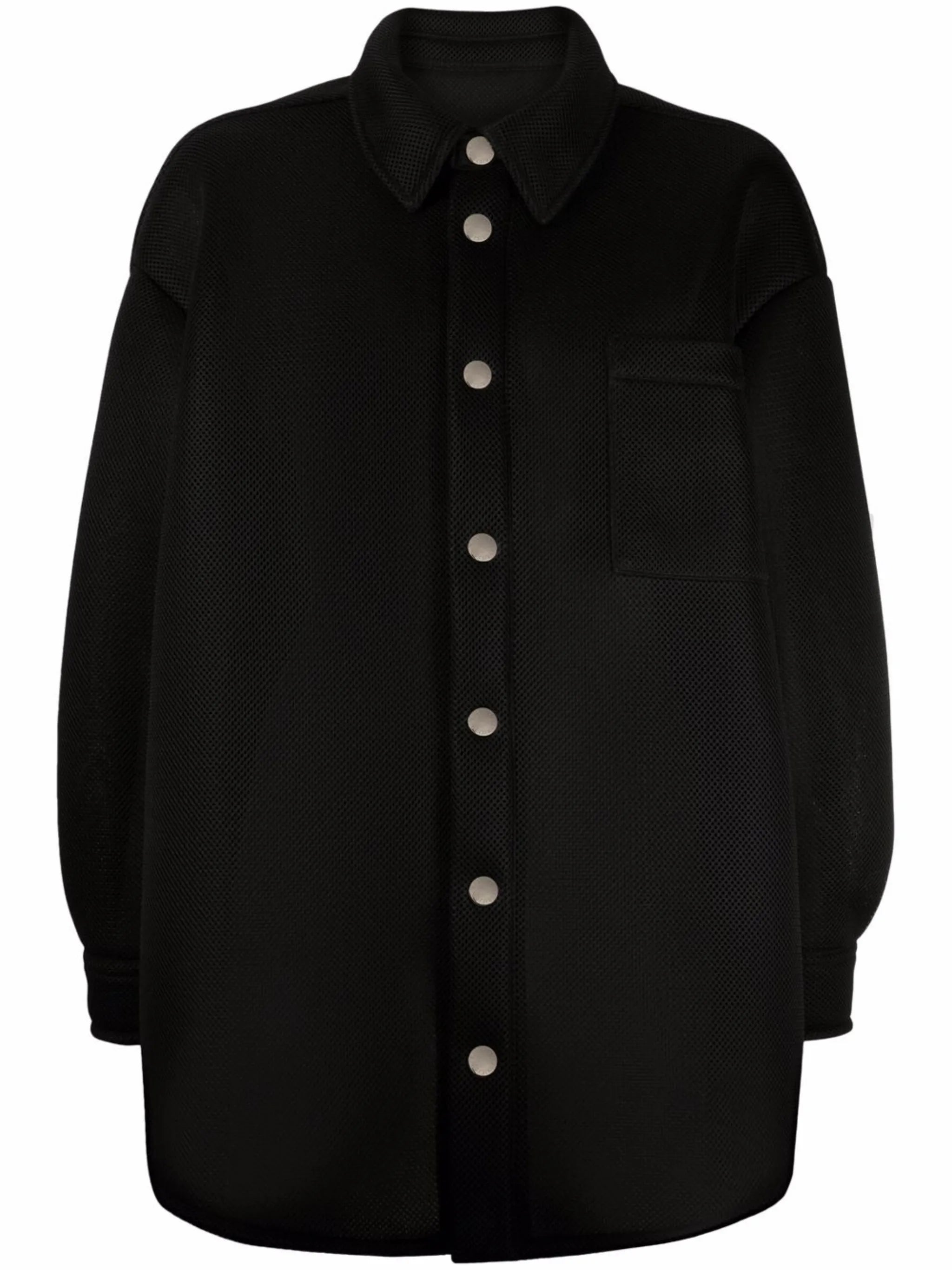 logo-print shirt