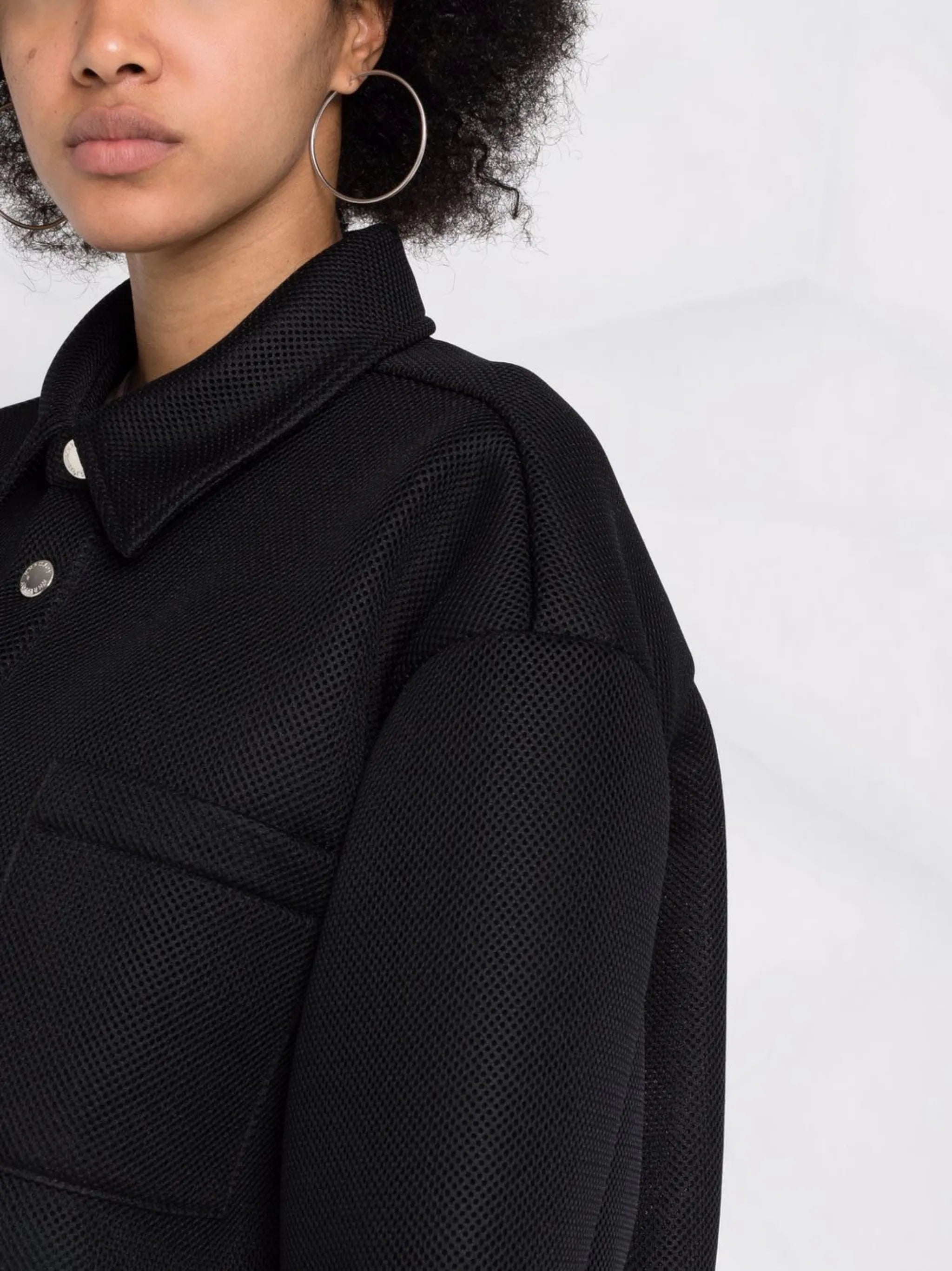 logo-print shirt
