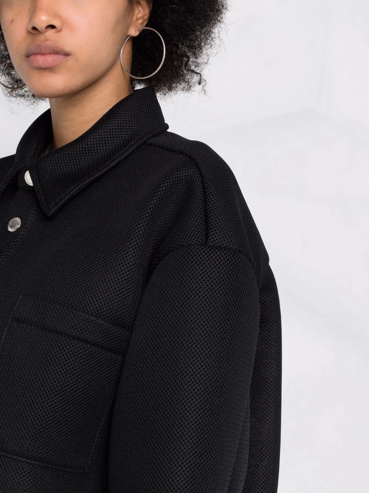 logo-print shirt