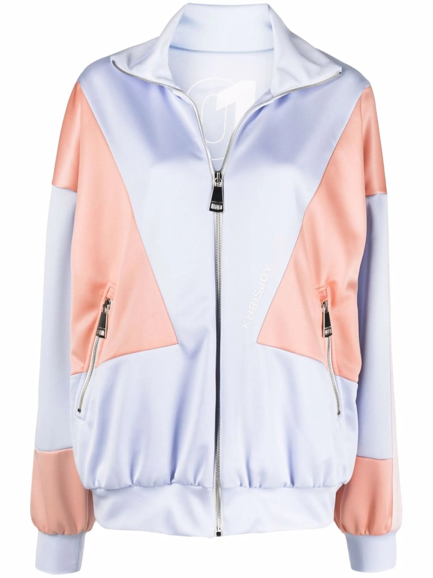 colour-block track jacket
