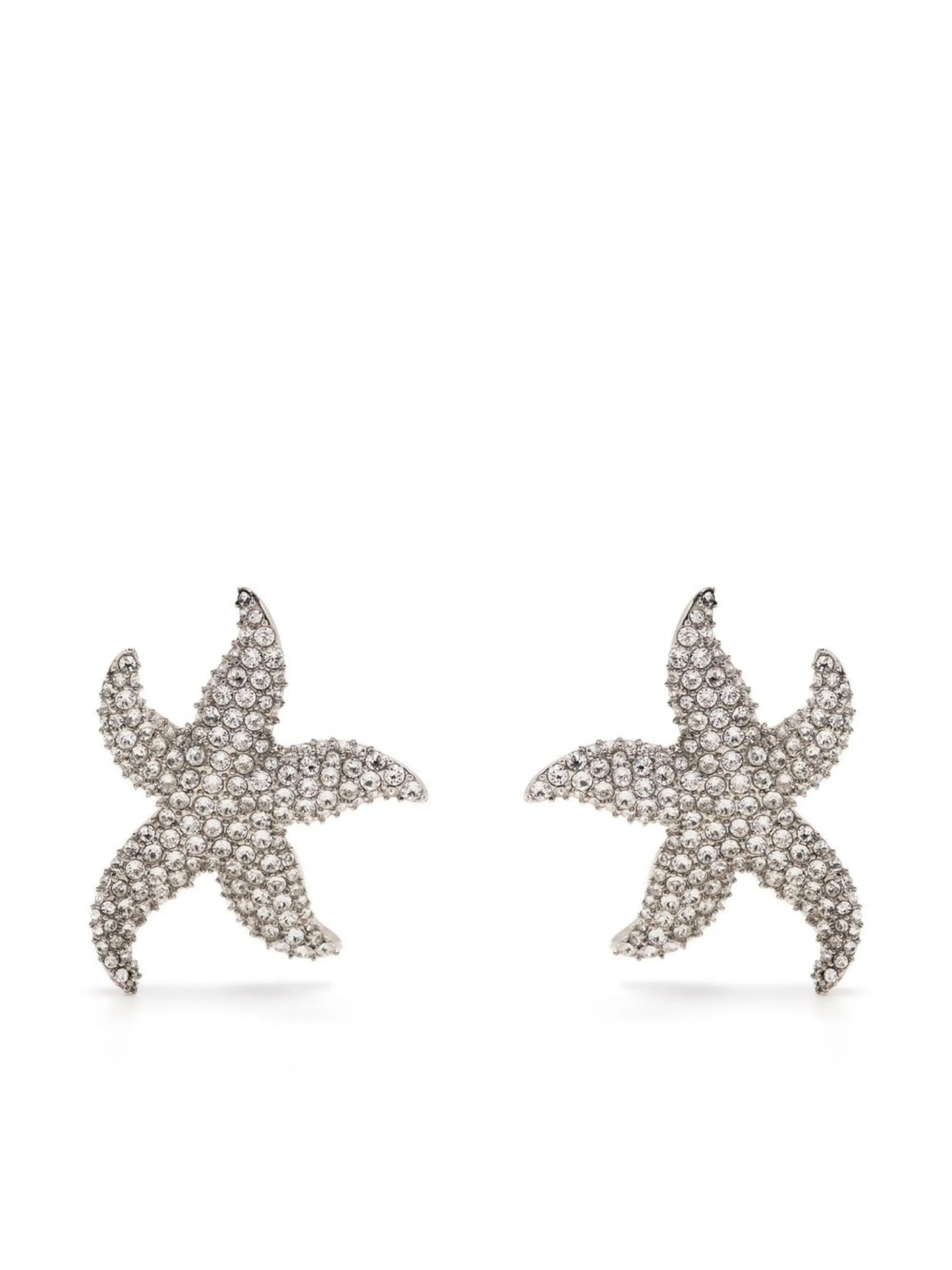 Astra crystal-embellished star earrings