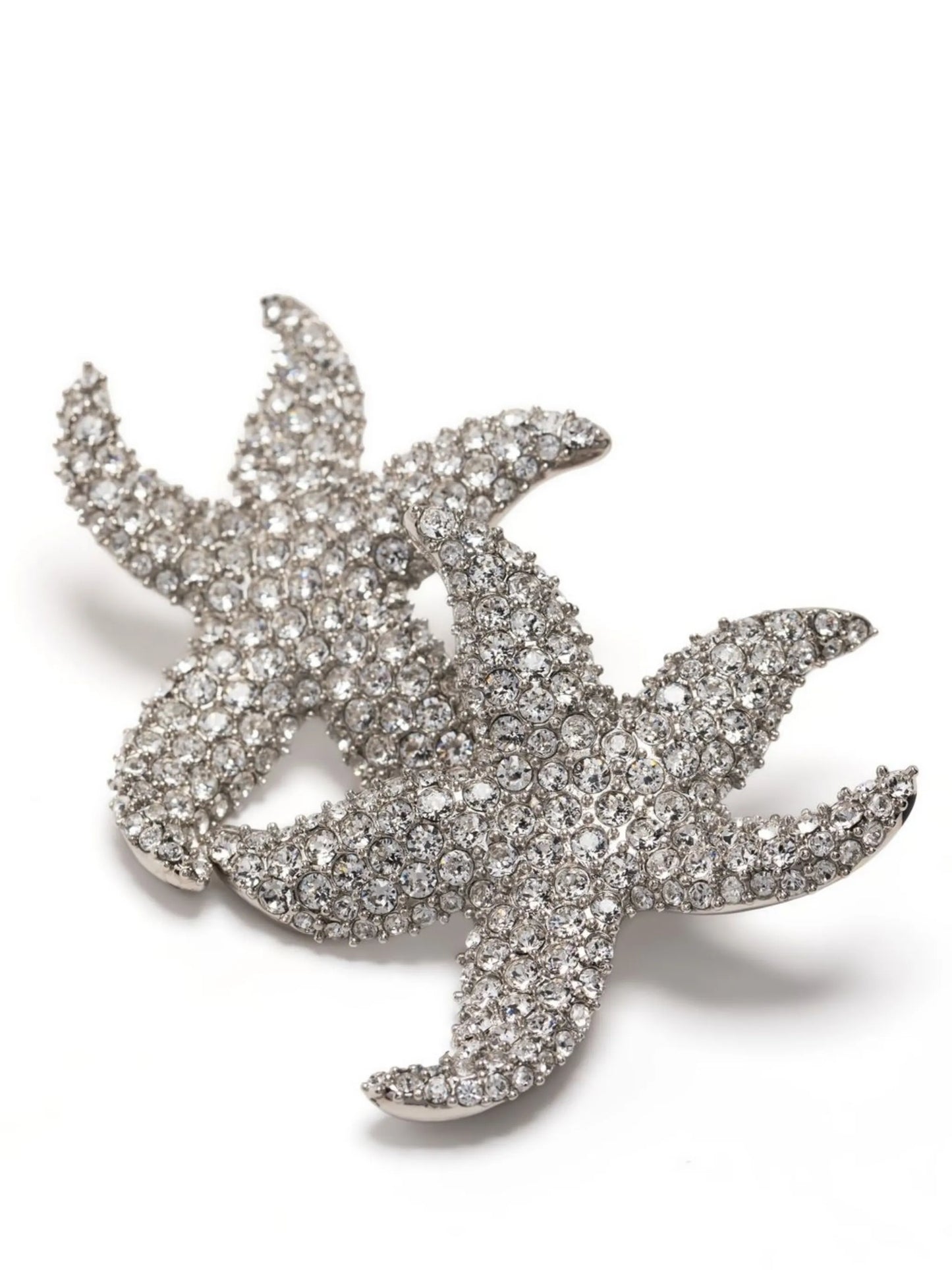 Astra crystal-embellished star earrings