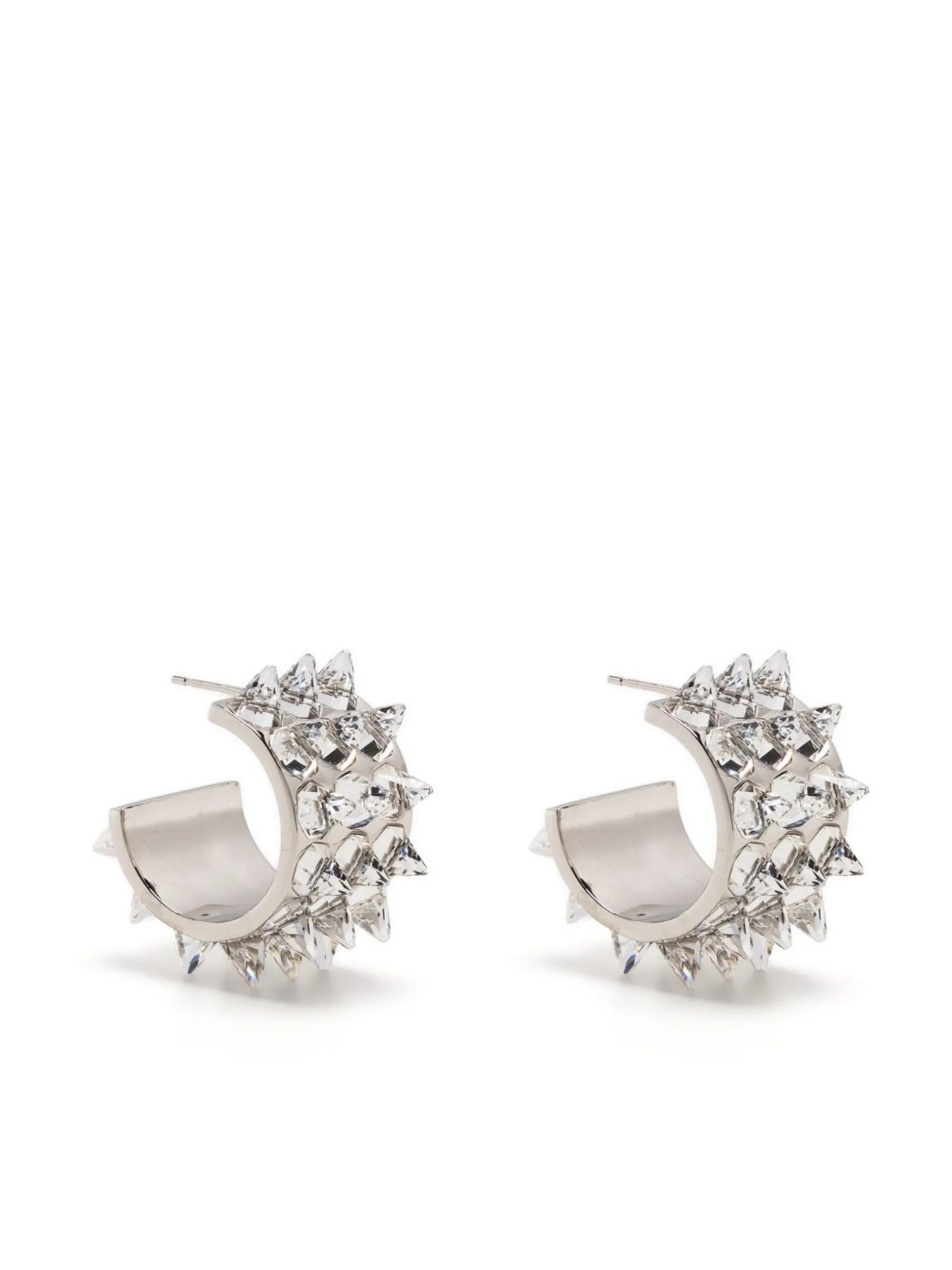 small Karma Spike hoop earrings