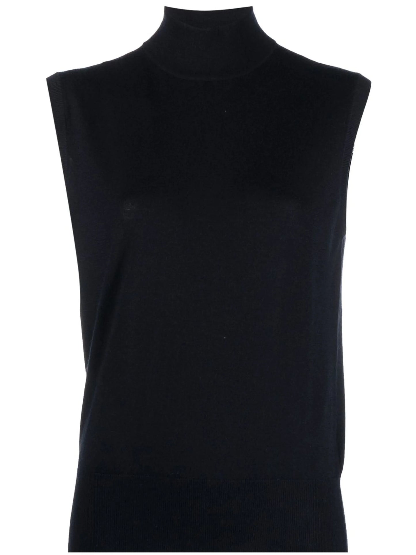 sleeveless cashmere jumper