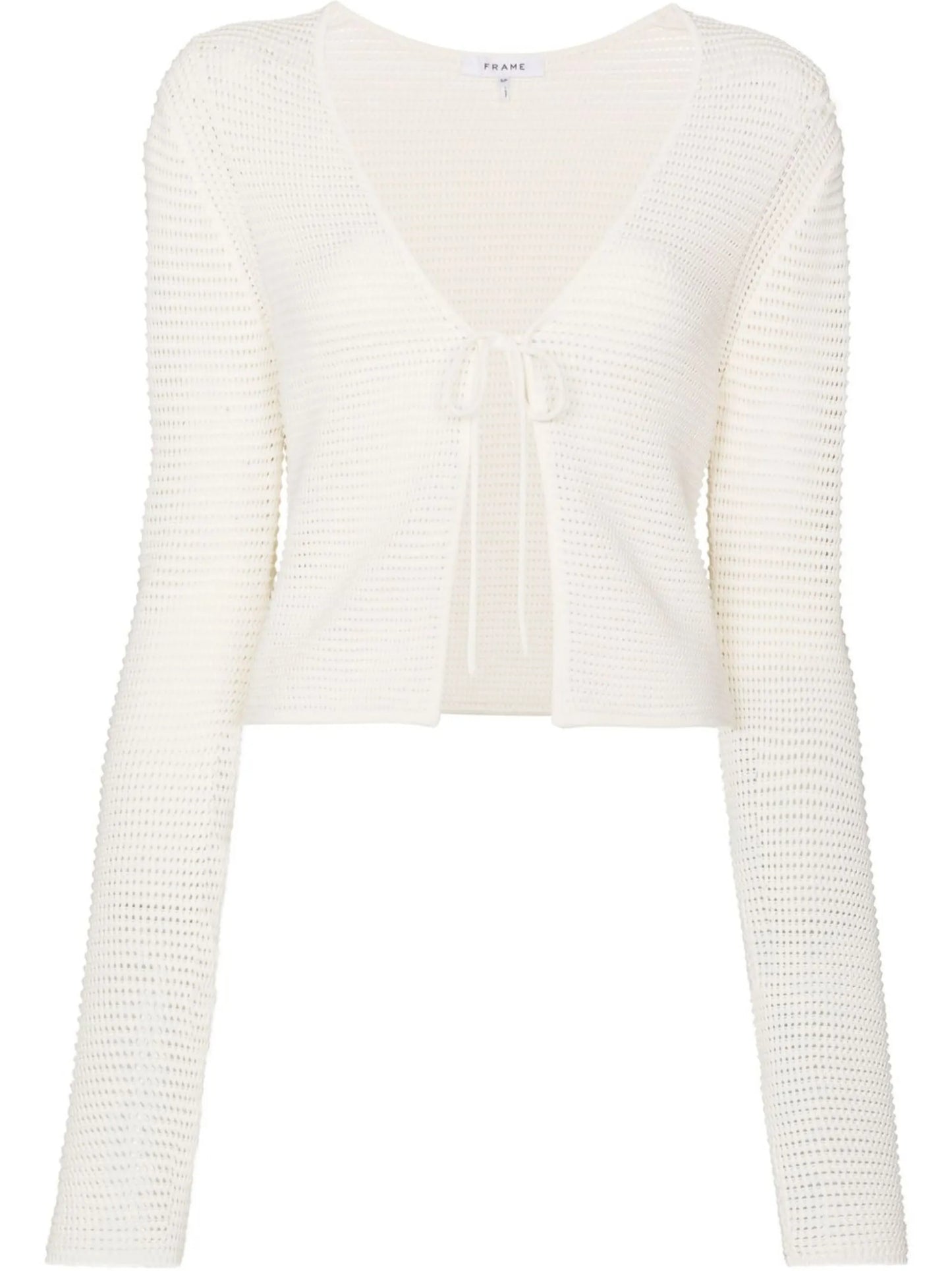 Ryn crochet tie-fastening cardigan