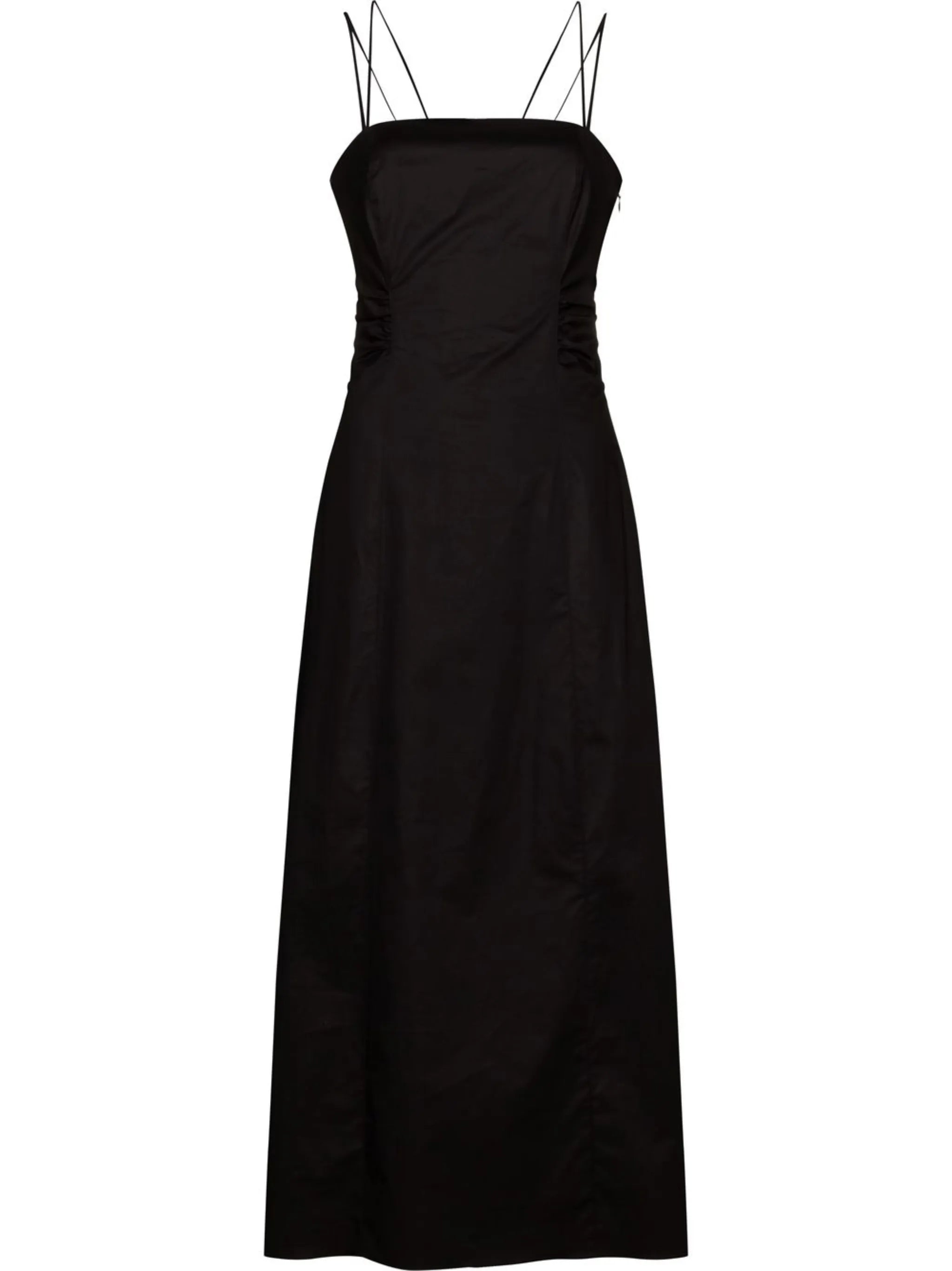 square-neck sleeveless dress
