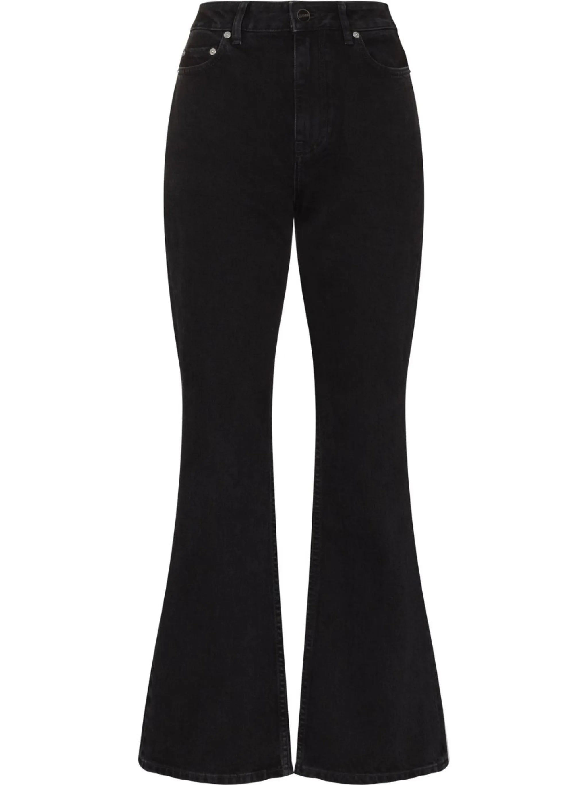 flared denim jeans