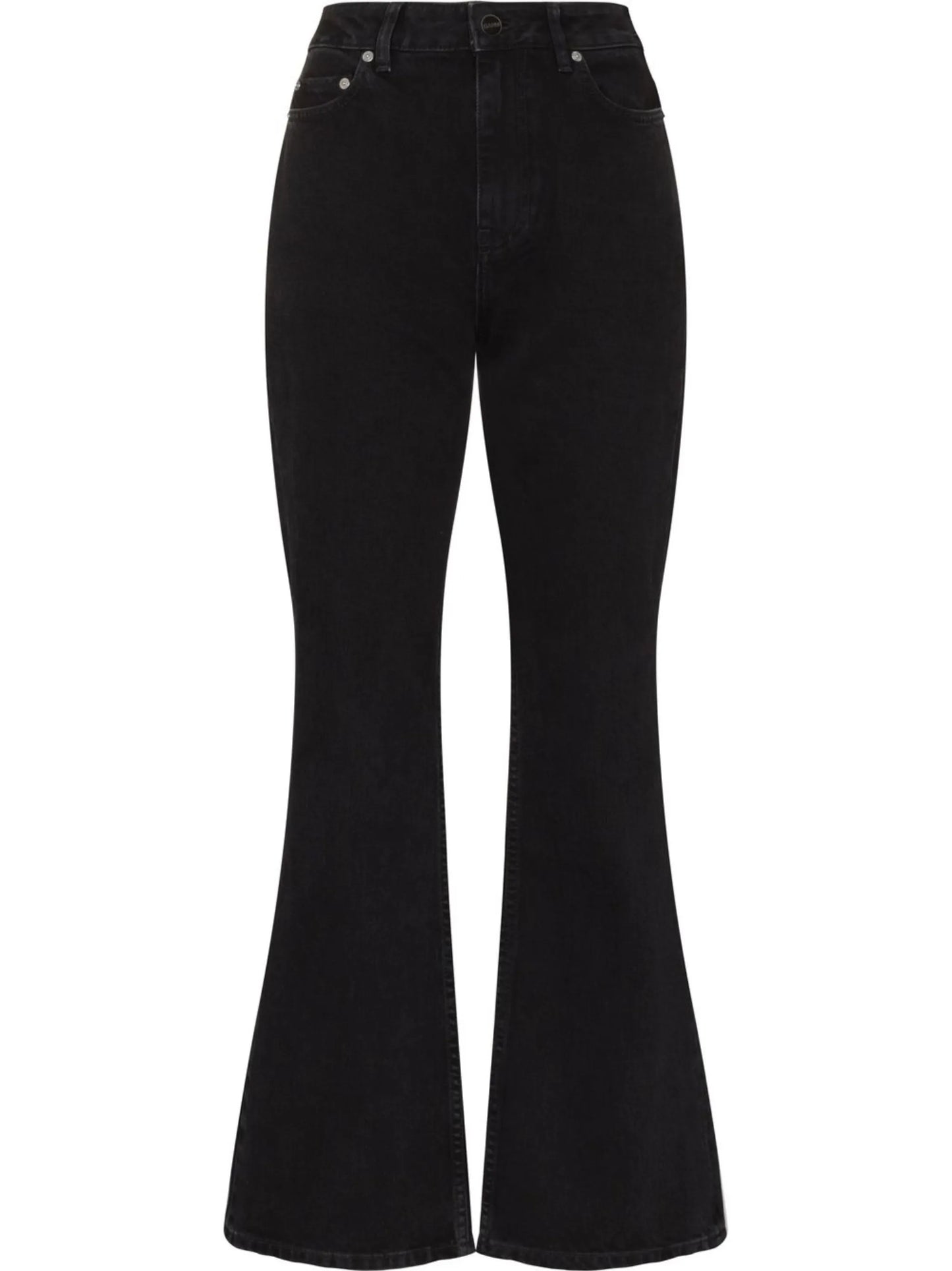 flared denim jeans