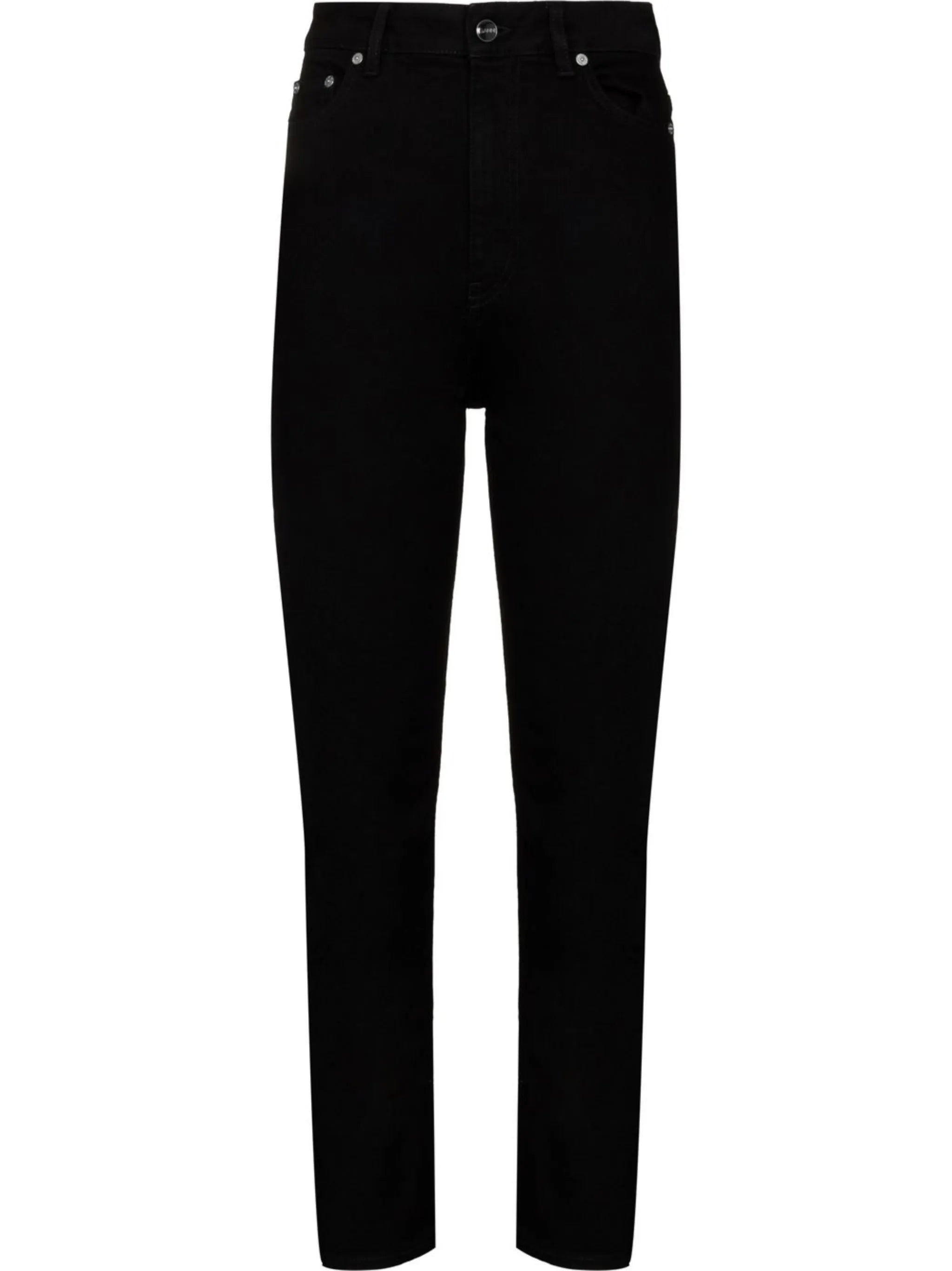 slim-leg cropped jeans