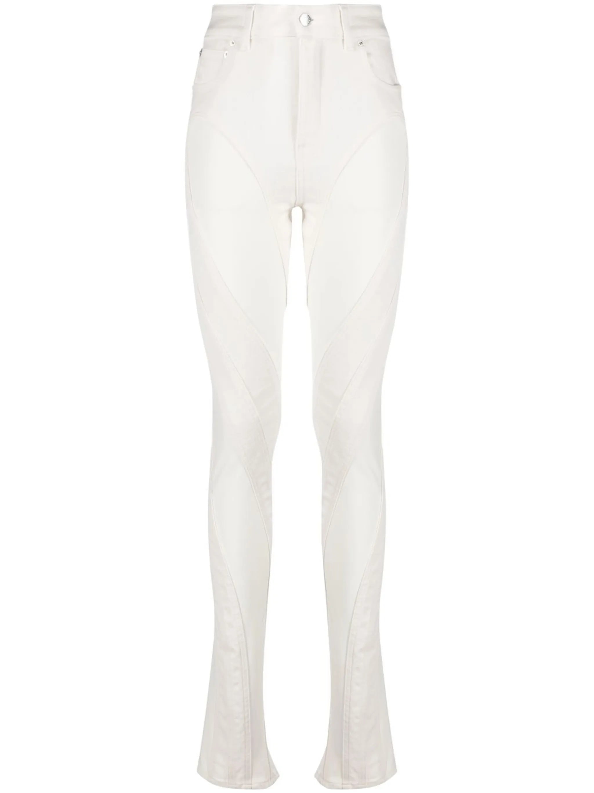 panelled skinny jeans