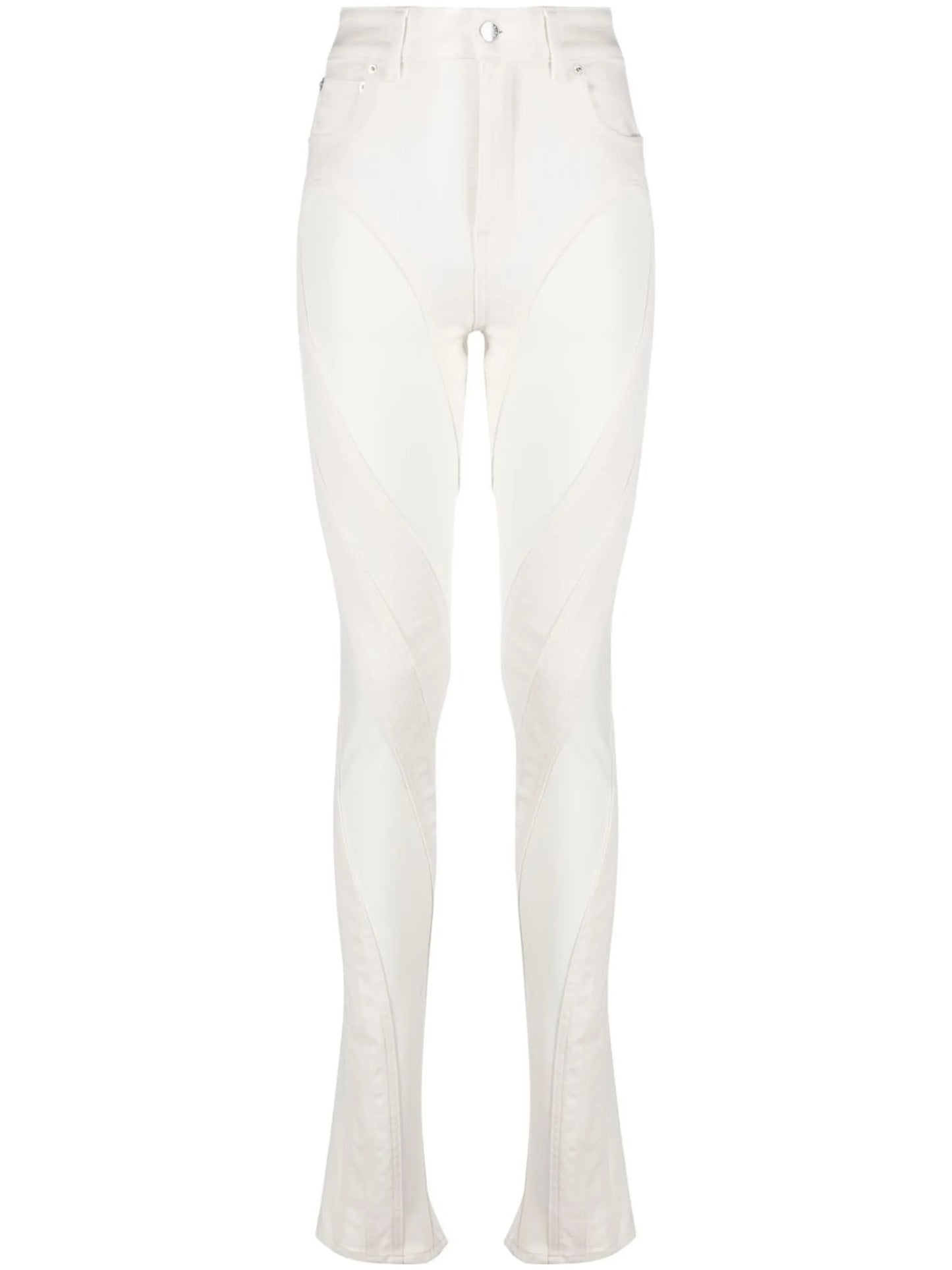 panelled skinny jeans
