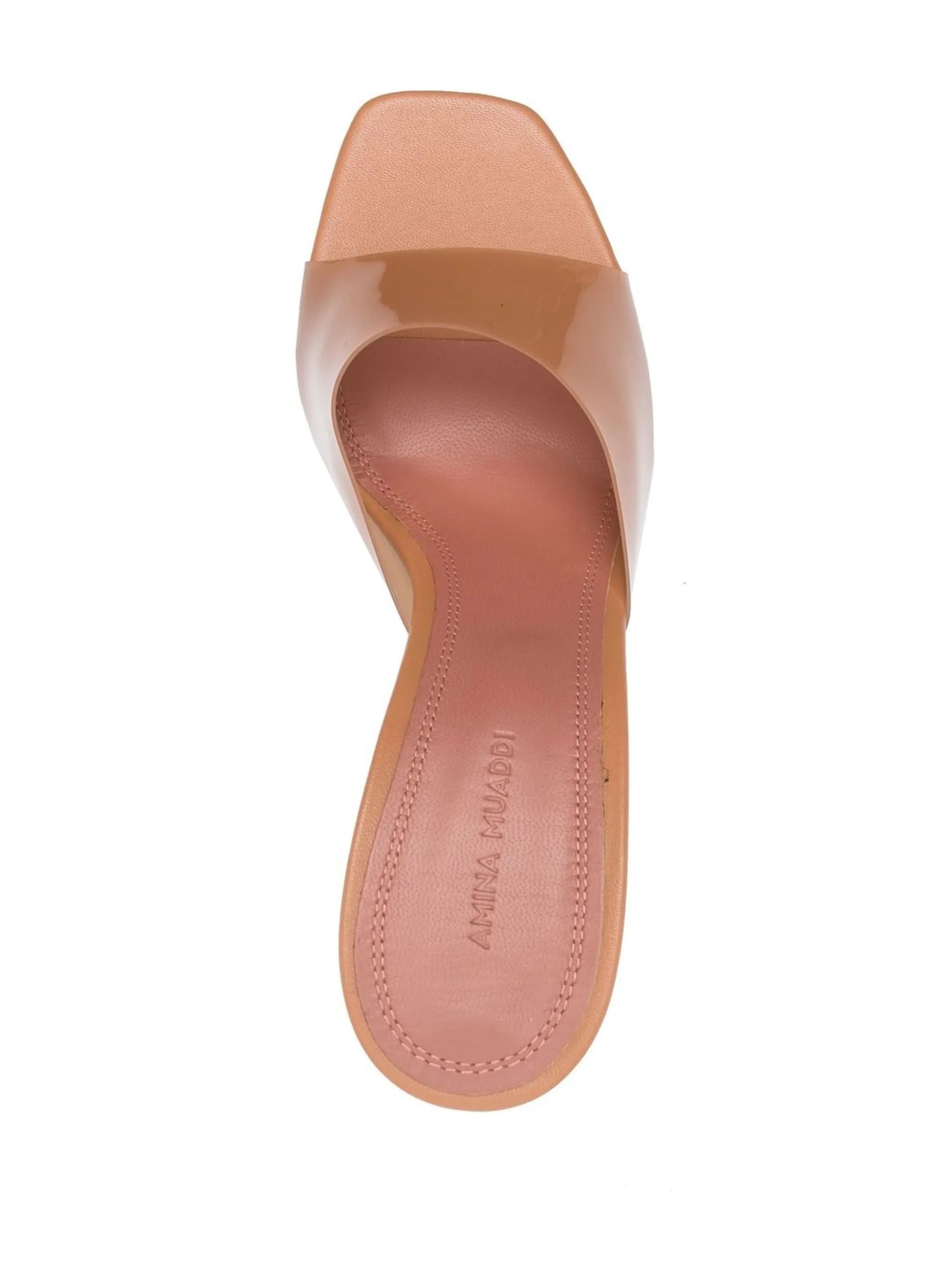 Lupita Glass 95mm wedge sandals