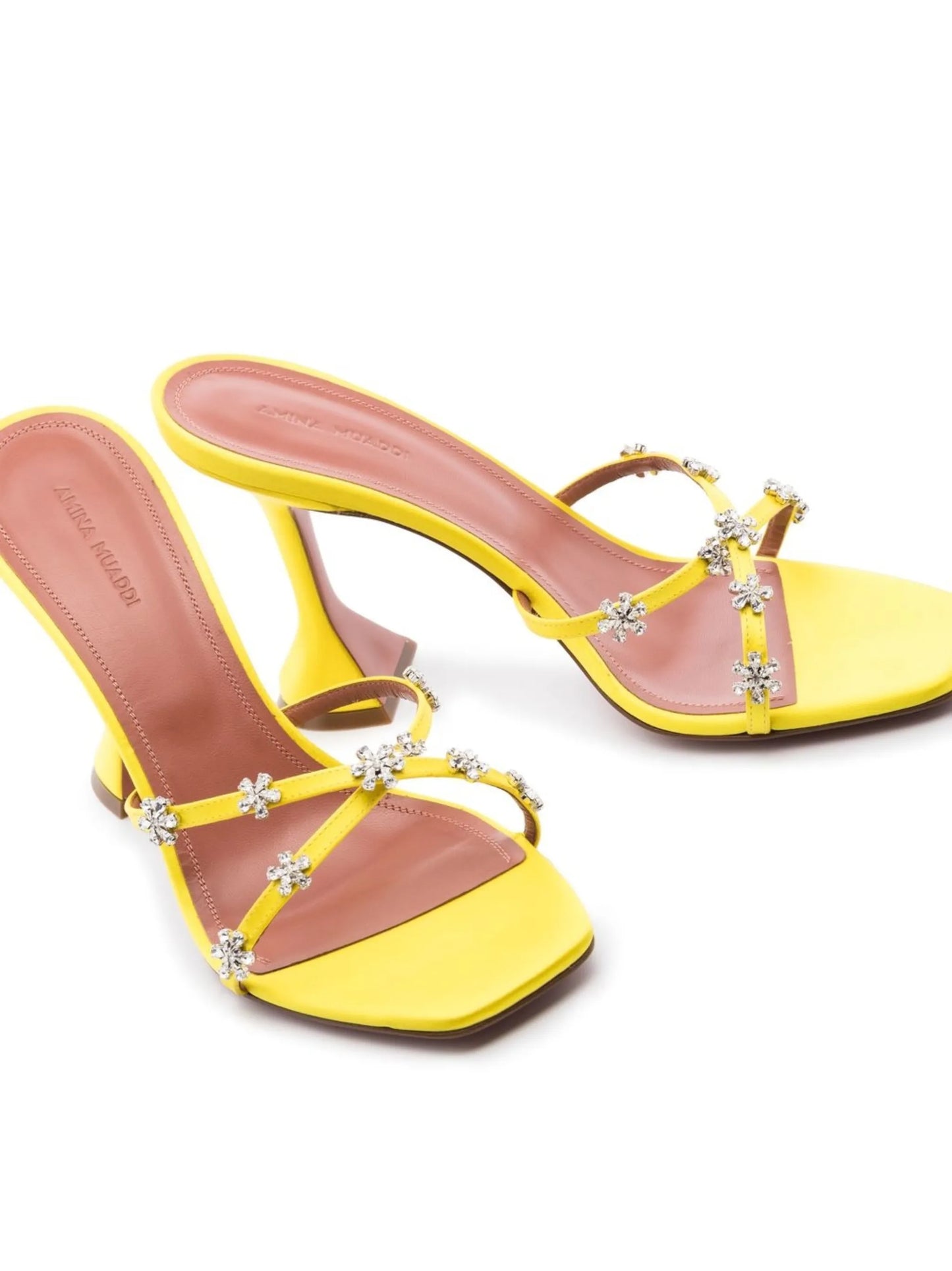Lily 95mm crystal-embellished sandals