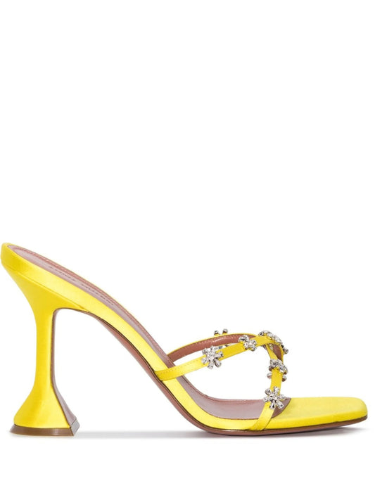 Lily 95mm crystal-embellished sandals
