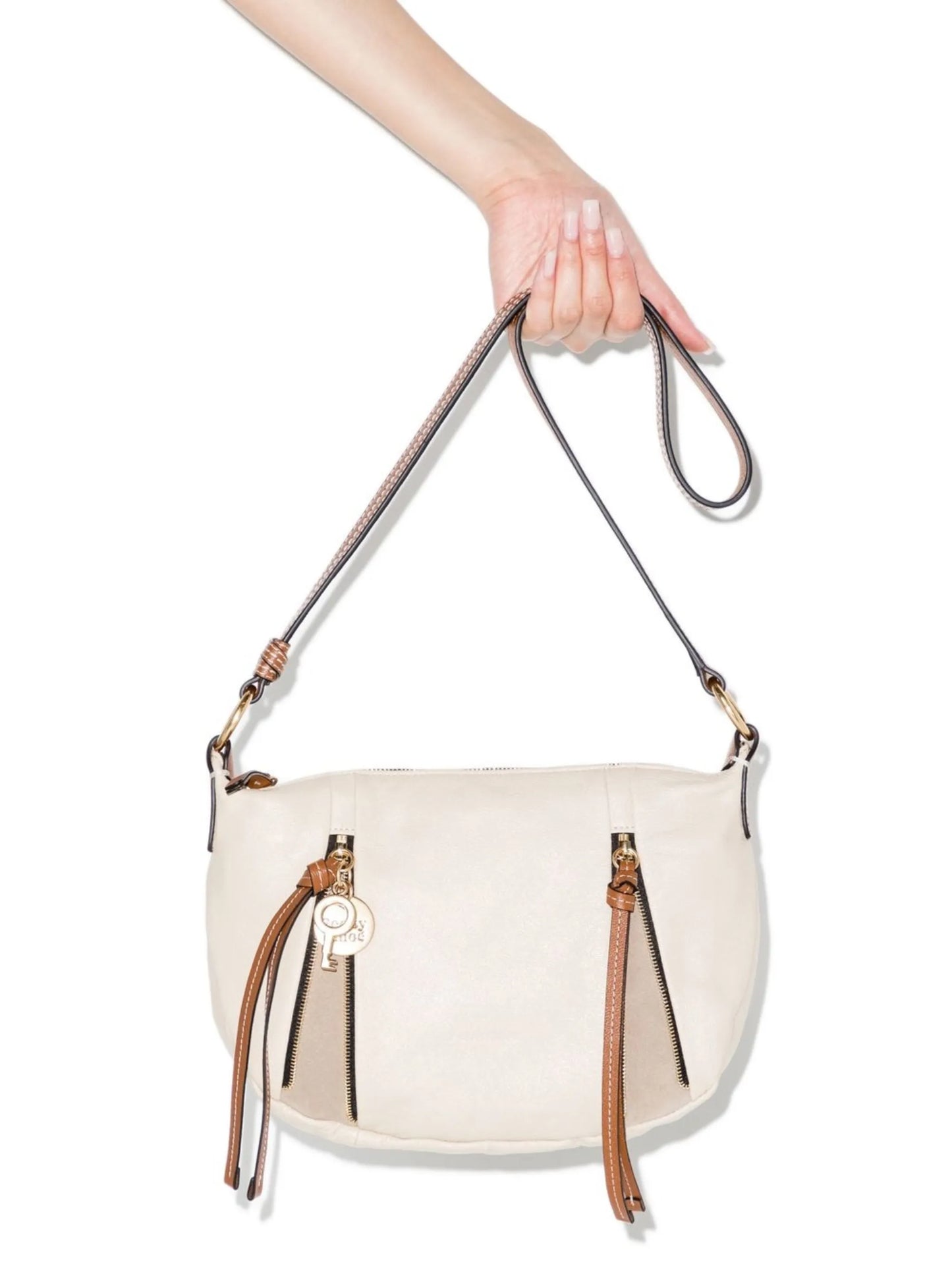 Indra leather crossbody bag
