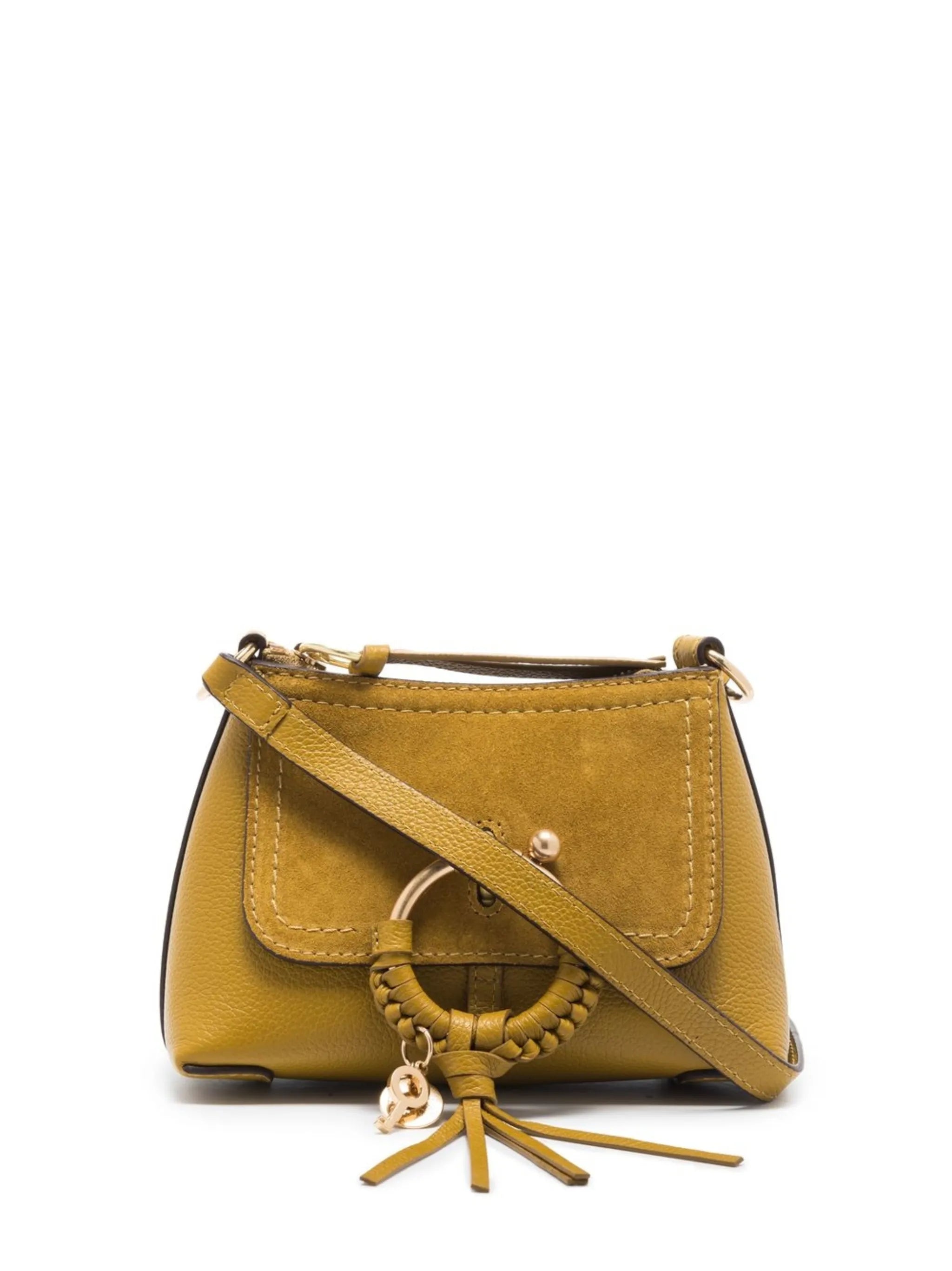 Joan suede leather crossbody bag