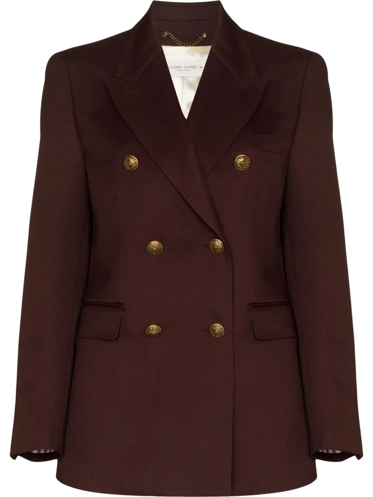 double-breasted blazer