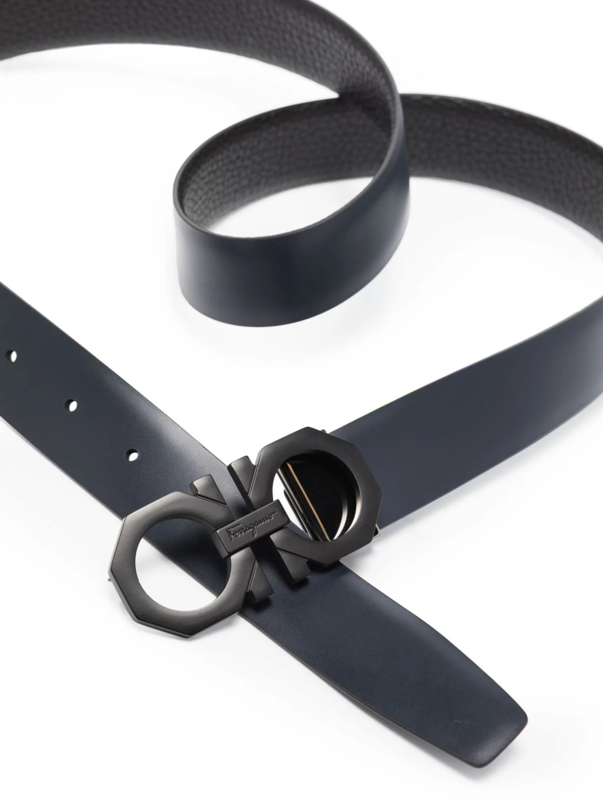 Gancini reversible belt