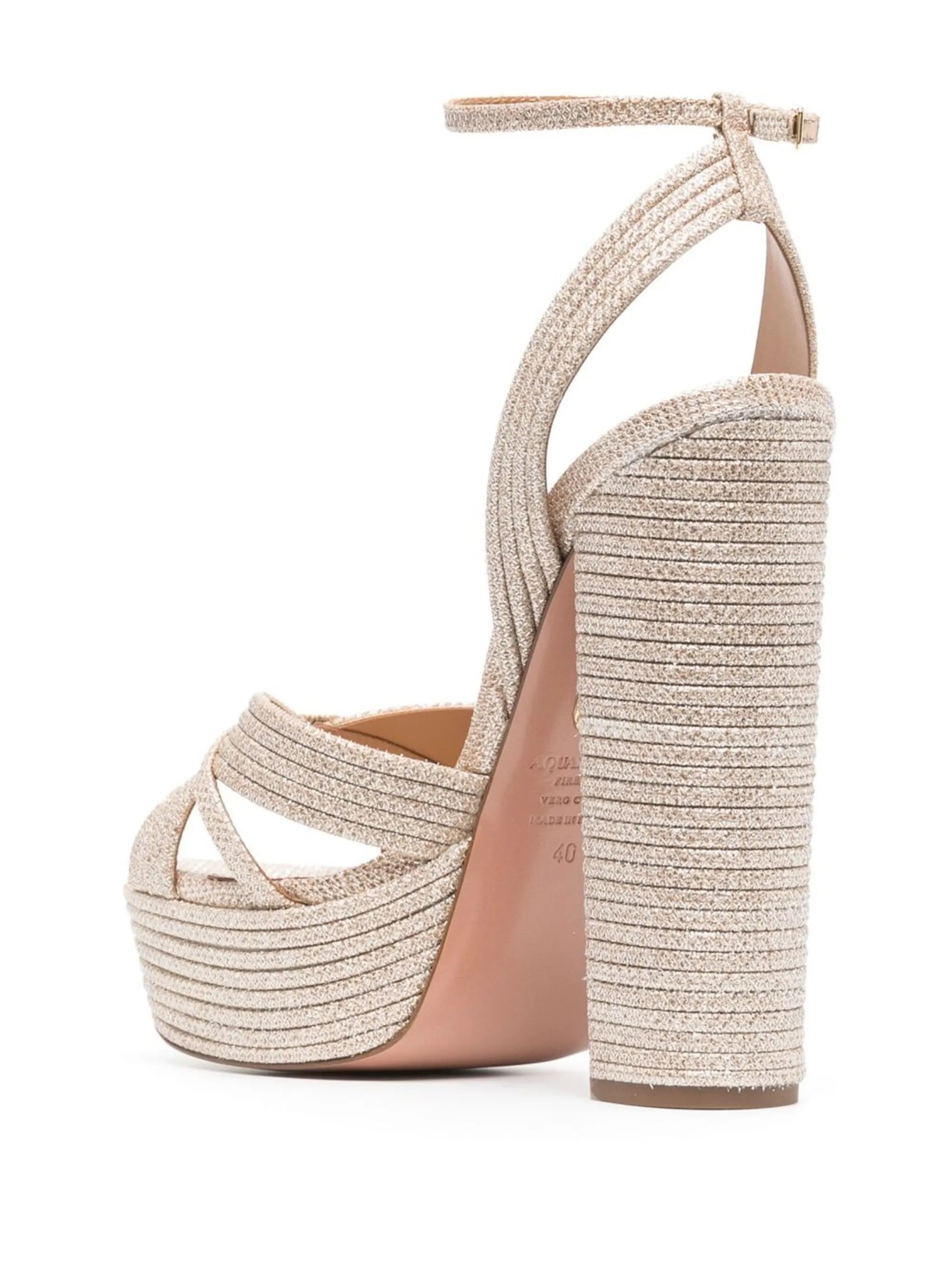 Sundance 140mm platform sandals