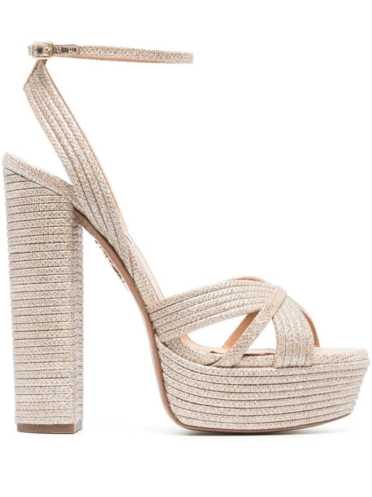 Sundance 140mm platform sandals