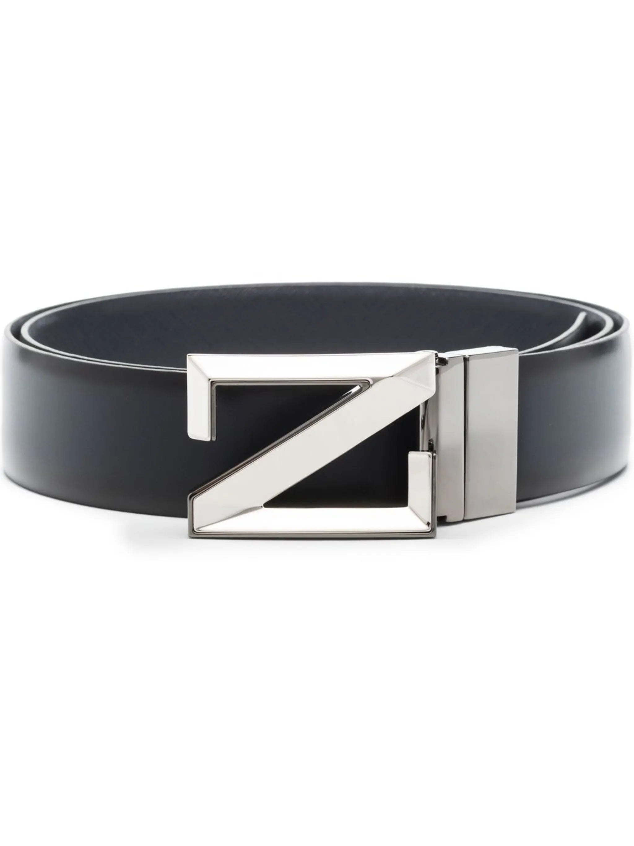 logo-buckle belt