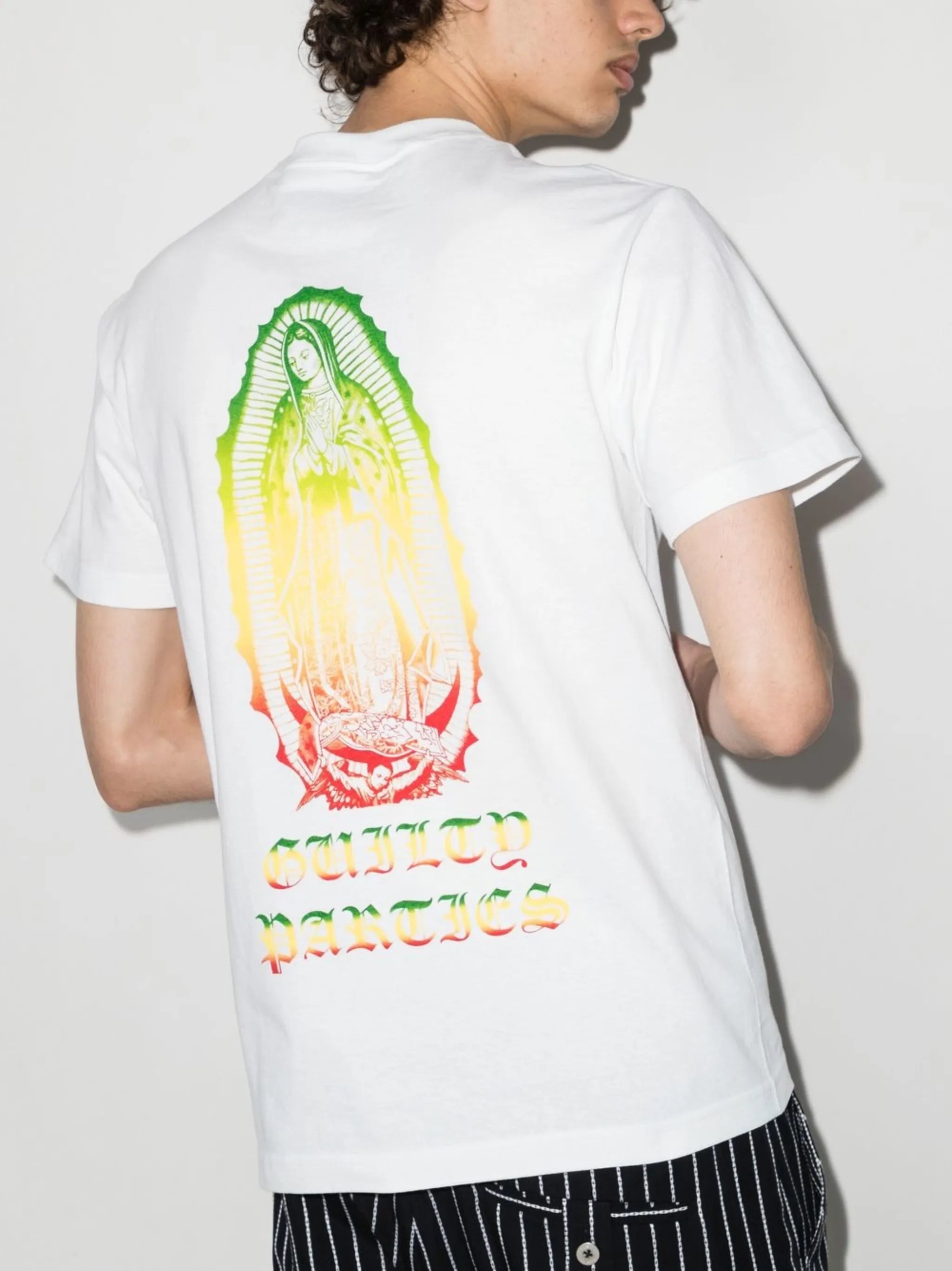 logo-print cotton T-shirt