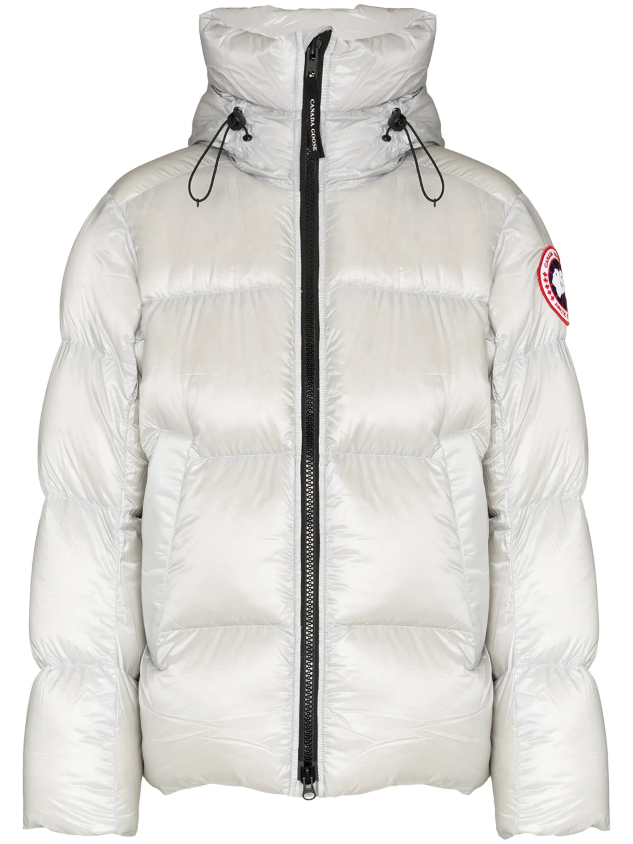 Crofton logo-patch padded jacket