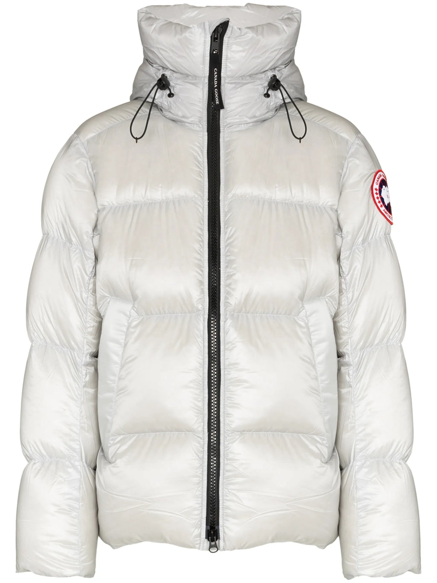 Crofton logo-patch padded jacket