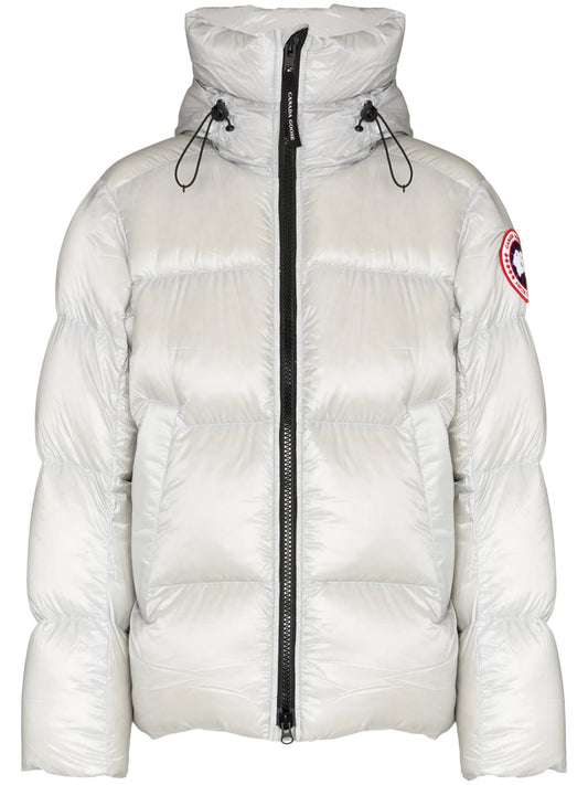 Crofton logo-patch padded jacket