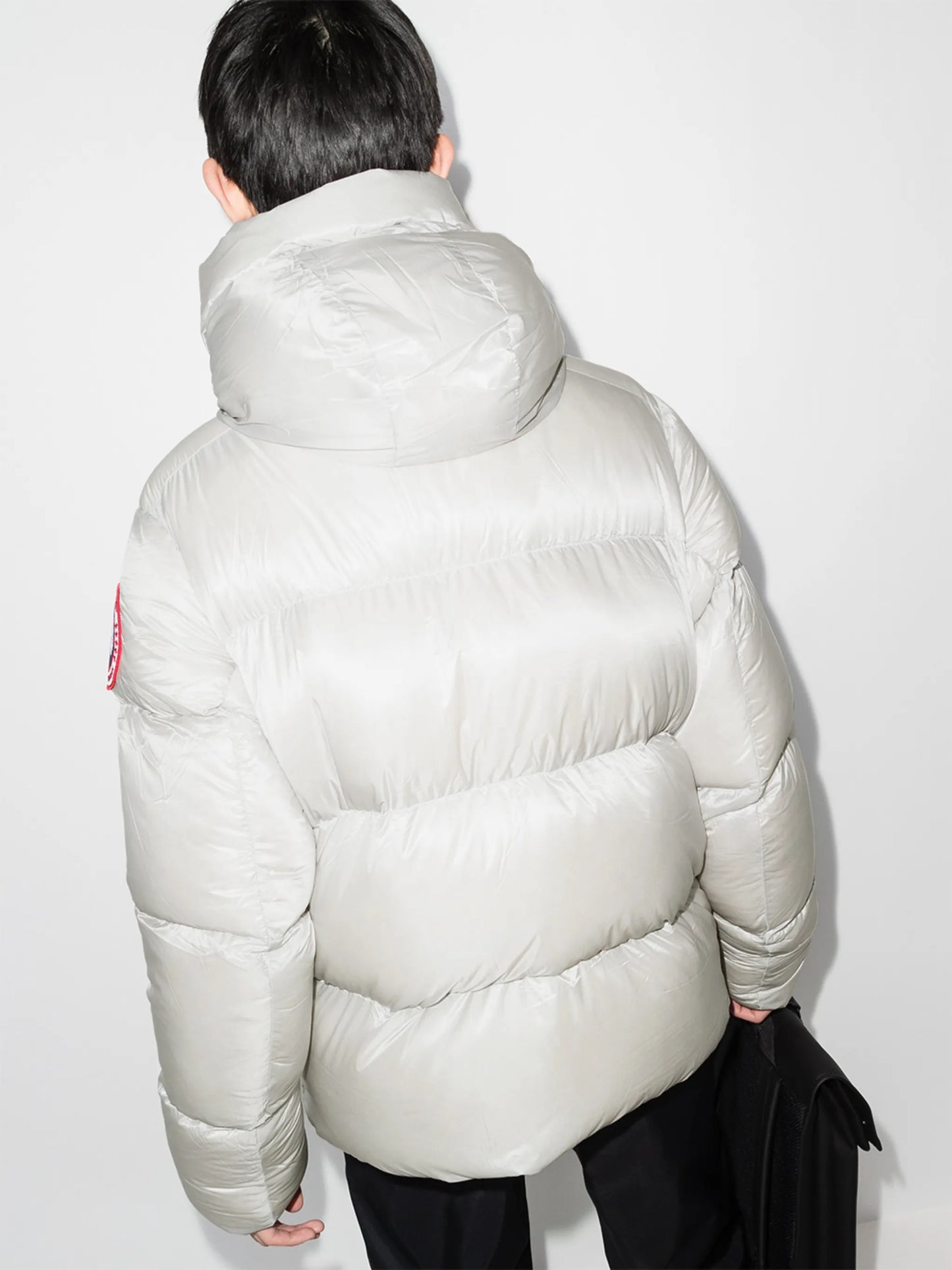 Crofton logo-patch padded jacket