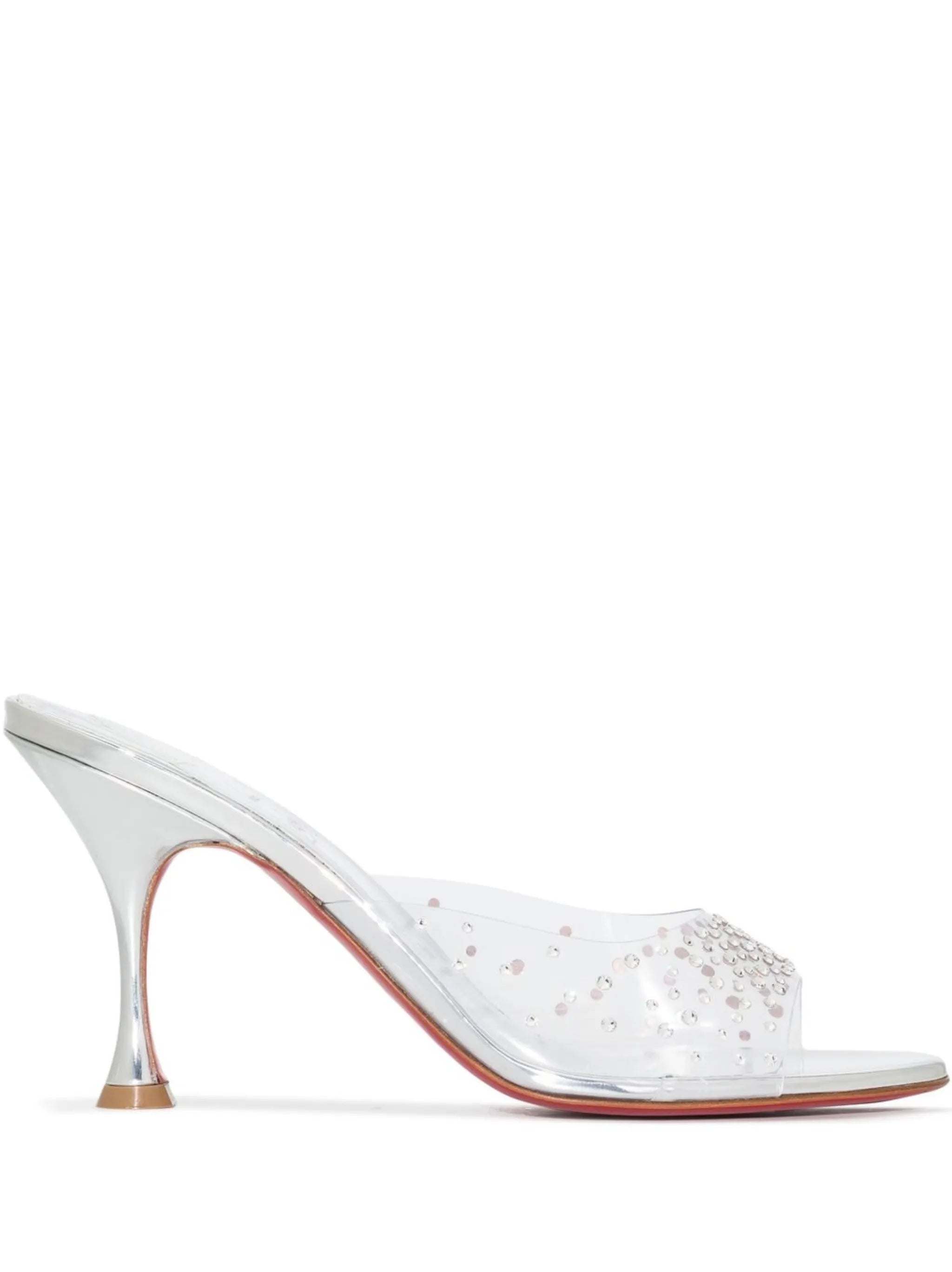Degramule Strass 85mm sandals