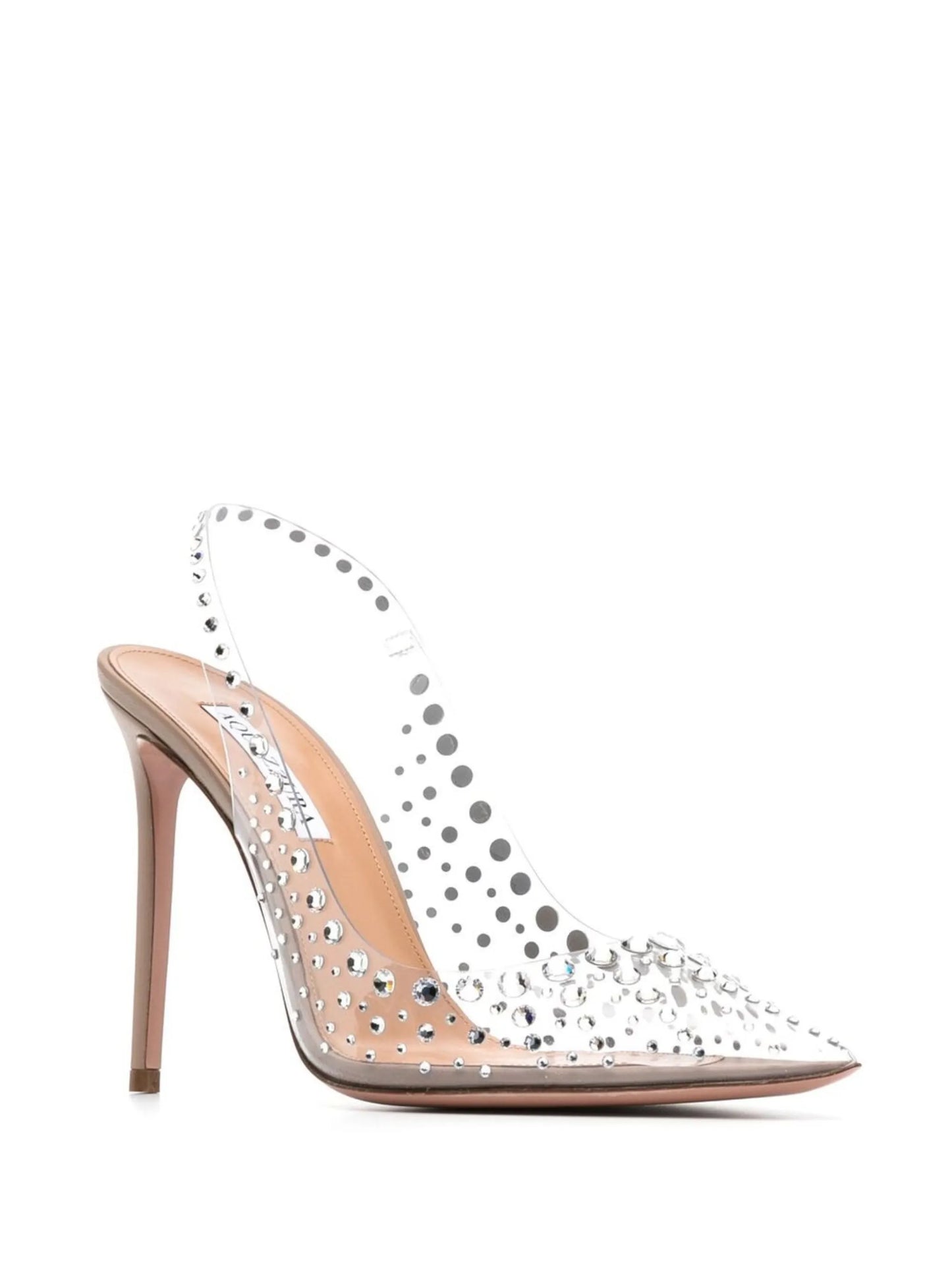 Starburst 105mm pointed-toe pumps
