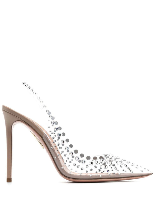 Starburst 105mm pointed-toe pumps