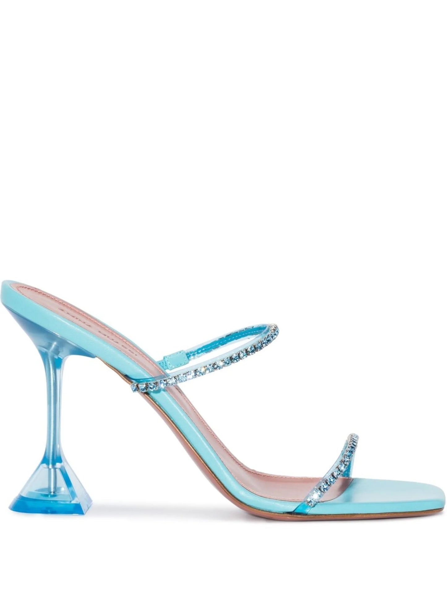 Gilda 95mm clear heel sandals