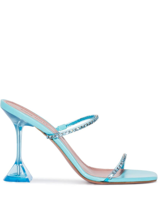 Gilda 95mm clear heel sandals