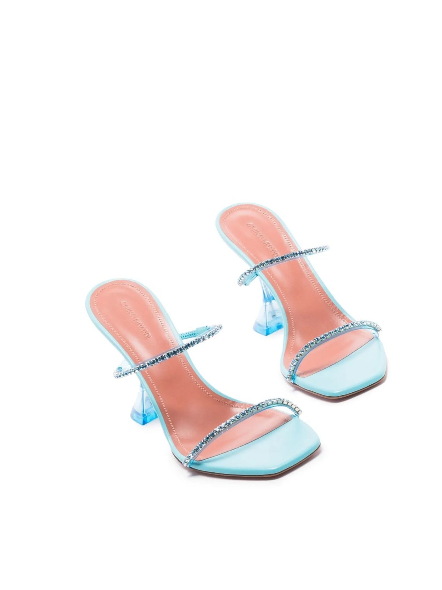 Gilda 95mm clear heel sandals