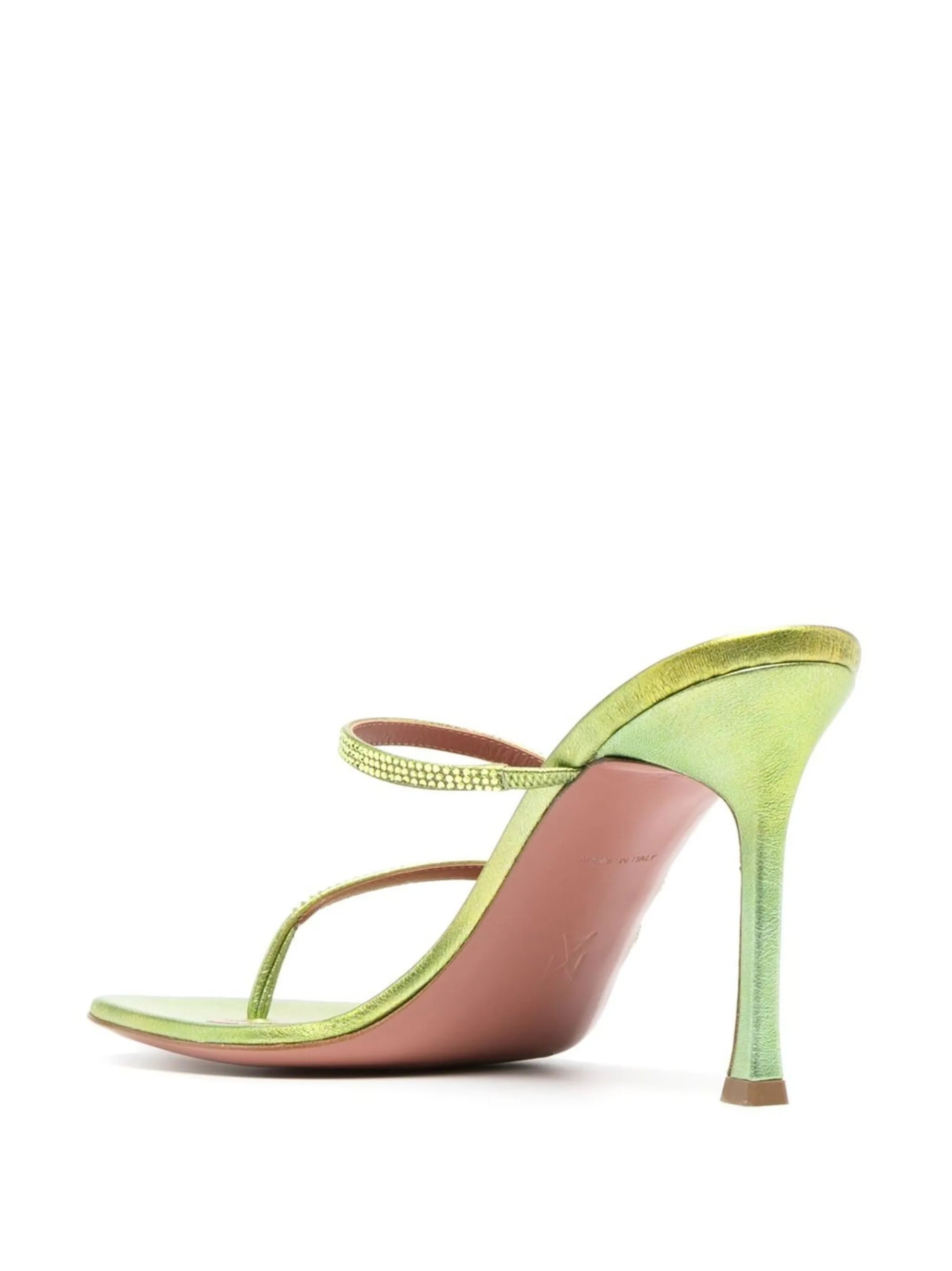 105mm crystal-embellished sandals