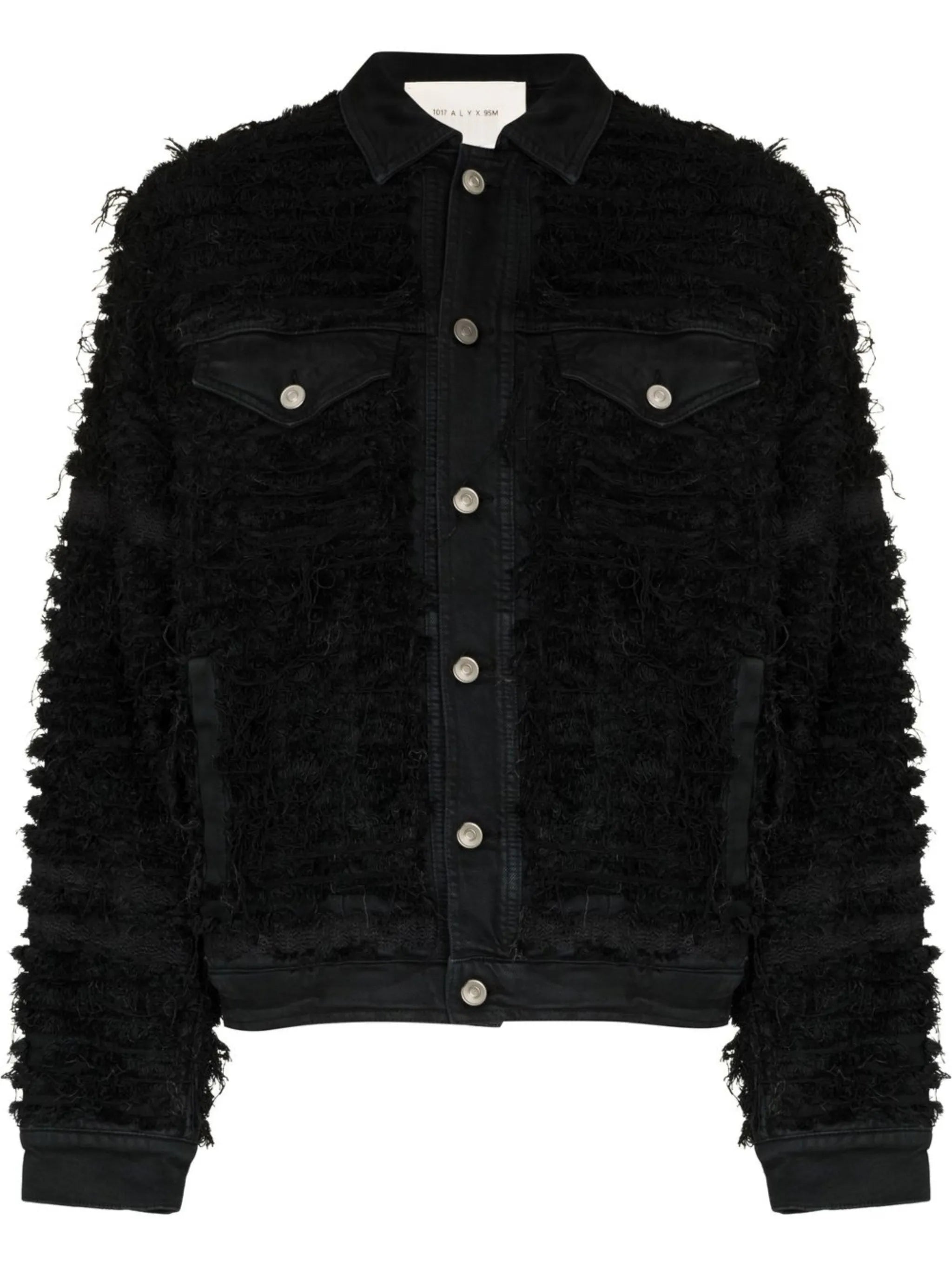 x Blackmeans distressed denim jacket