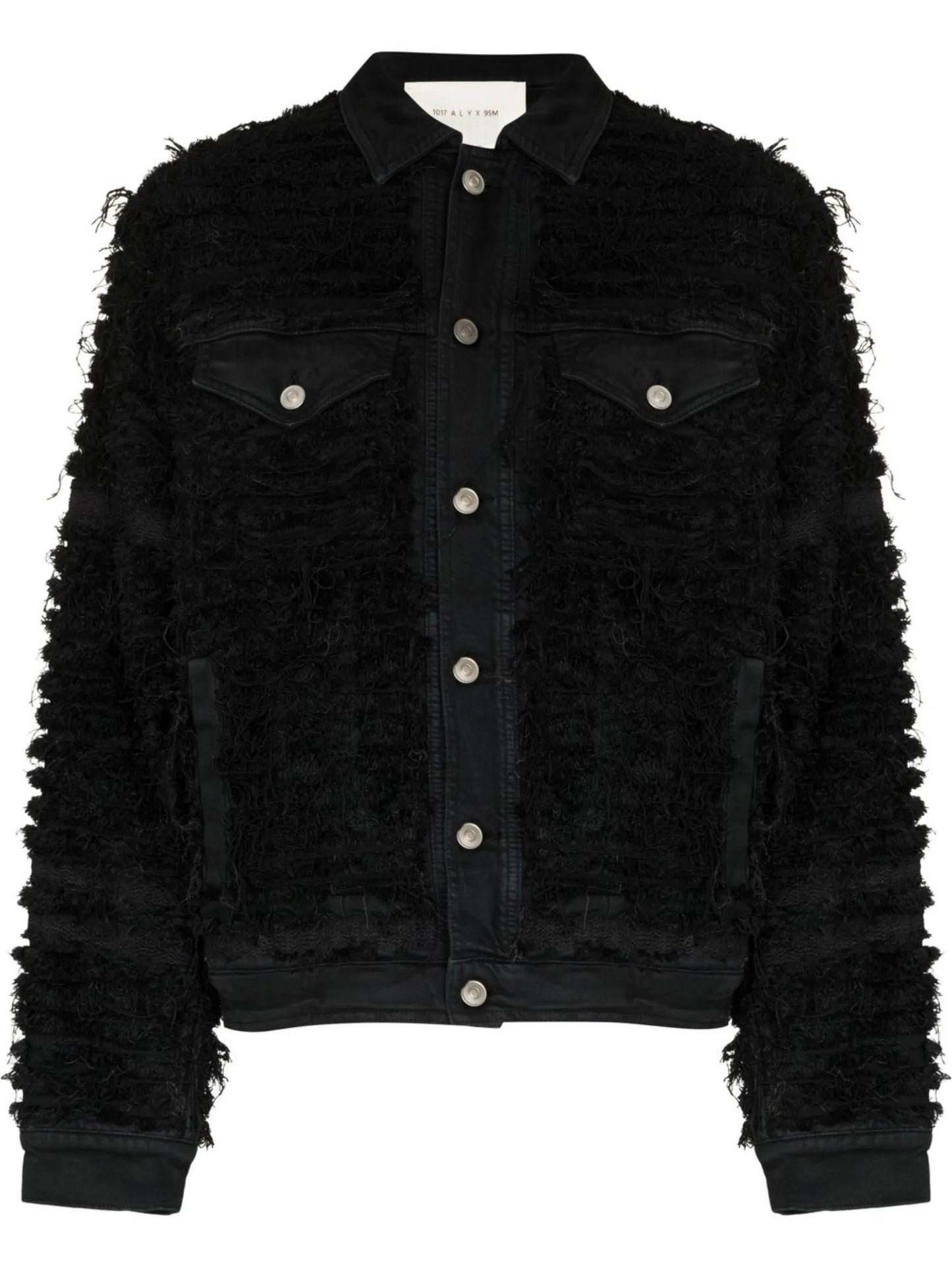 x Blackmeans distressed denim jacket