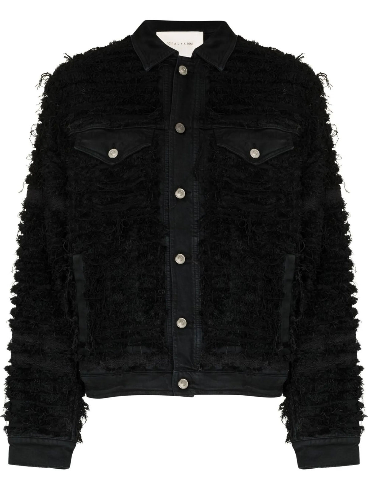 x Blackmeans distressed denim jacket