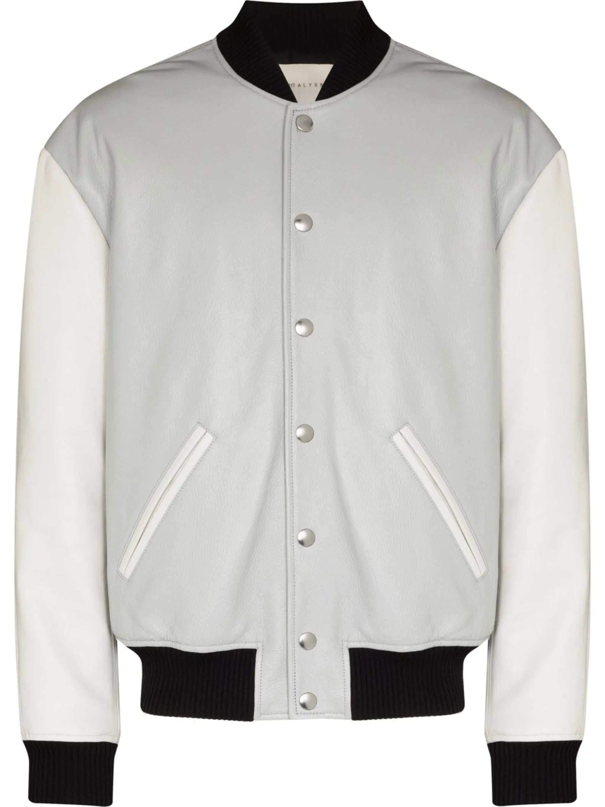 leather bomber jacket