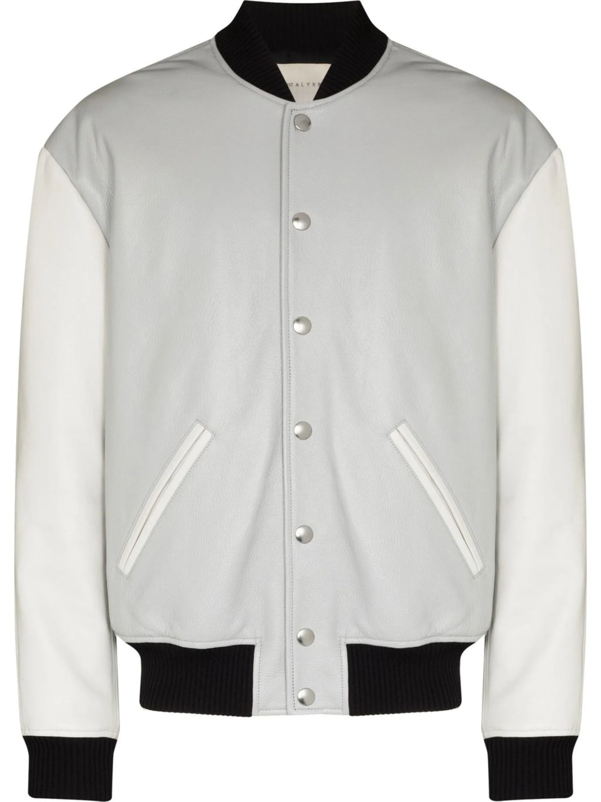leather bomber jacket