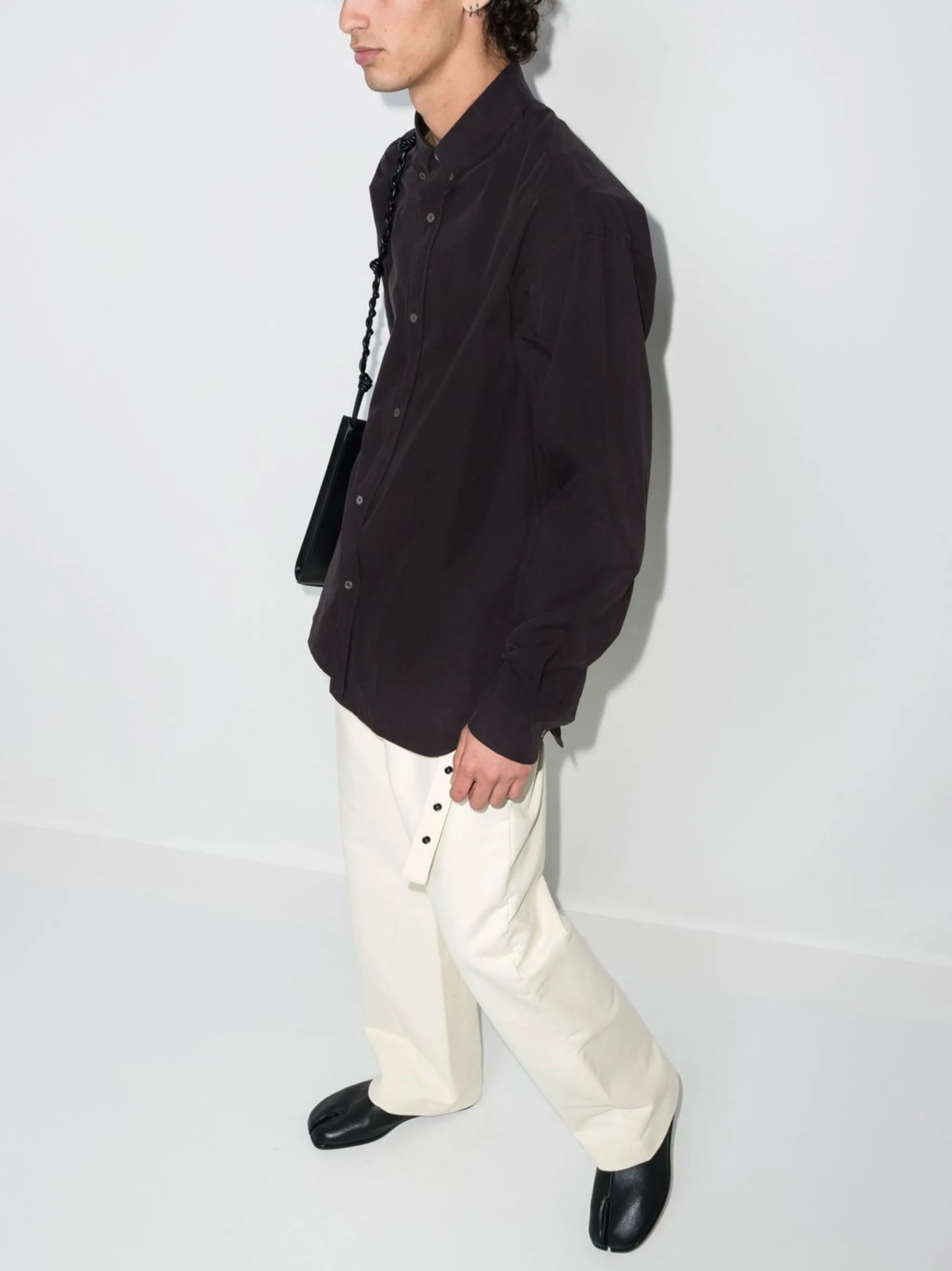 button-down long-sleeve shirt
