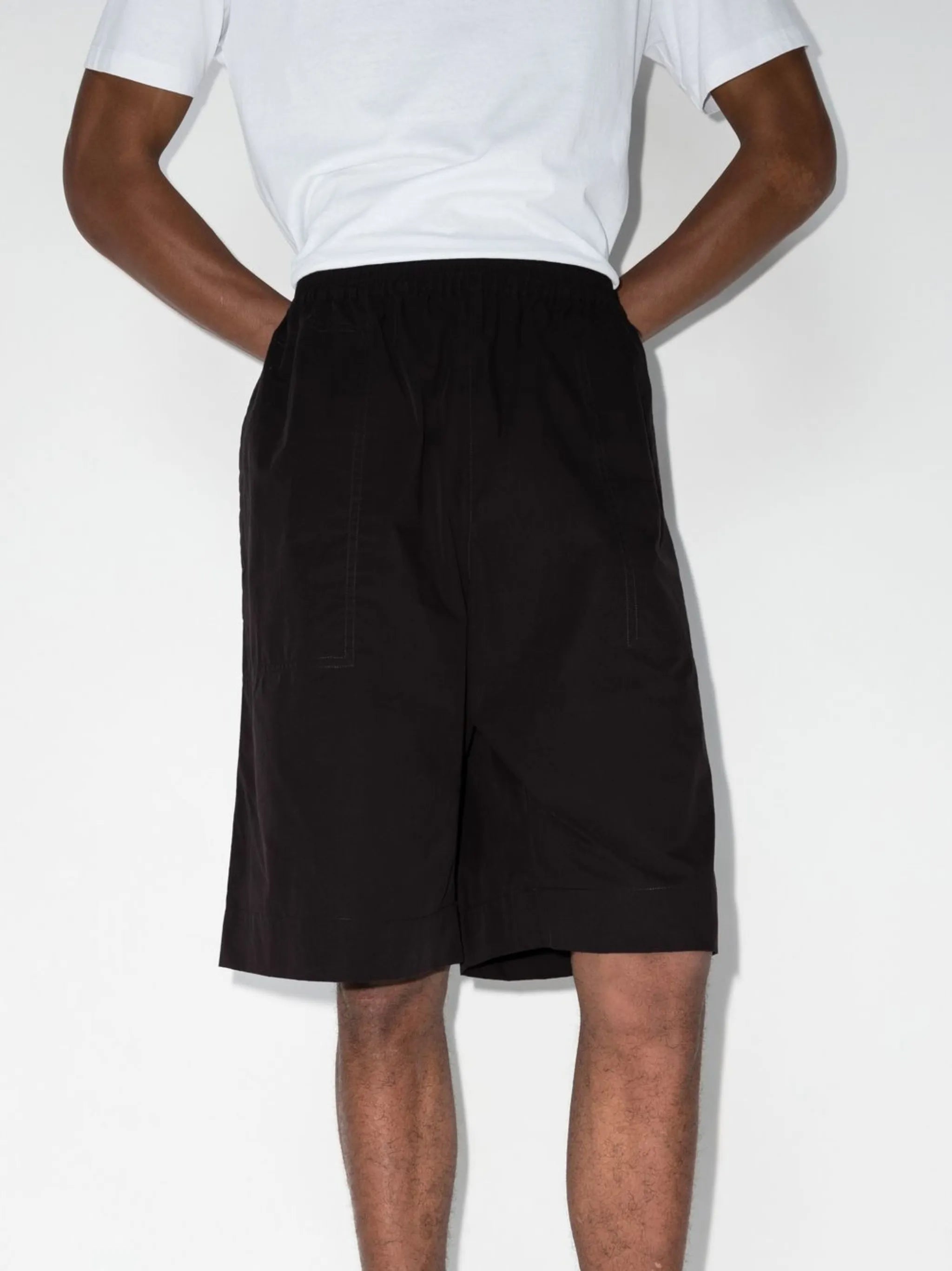 Helix knee-length shorts